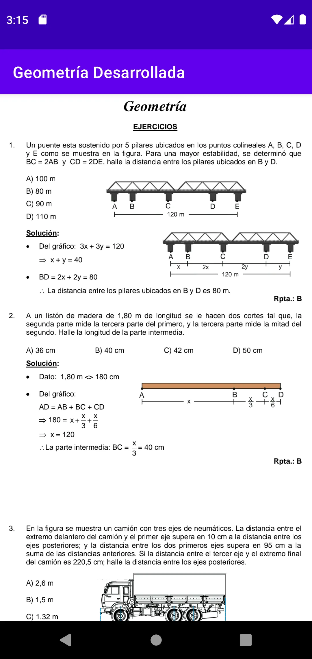 Geometría Desarrollada | Indus Appstore | Screenshot