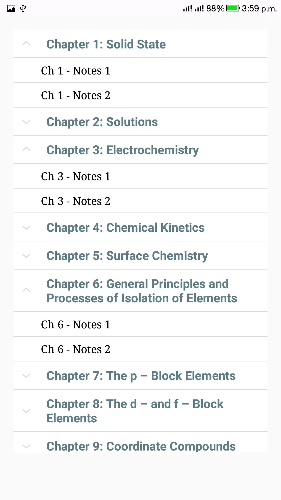 Class 12 Chemistry Notes | Indus Appstore | Screenshot