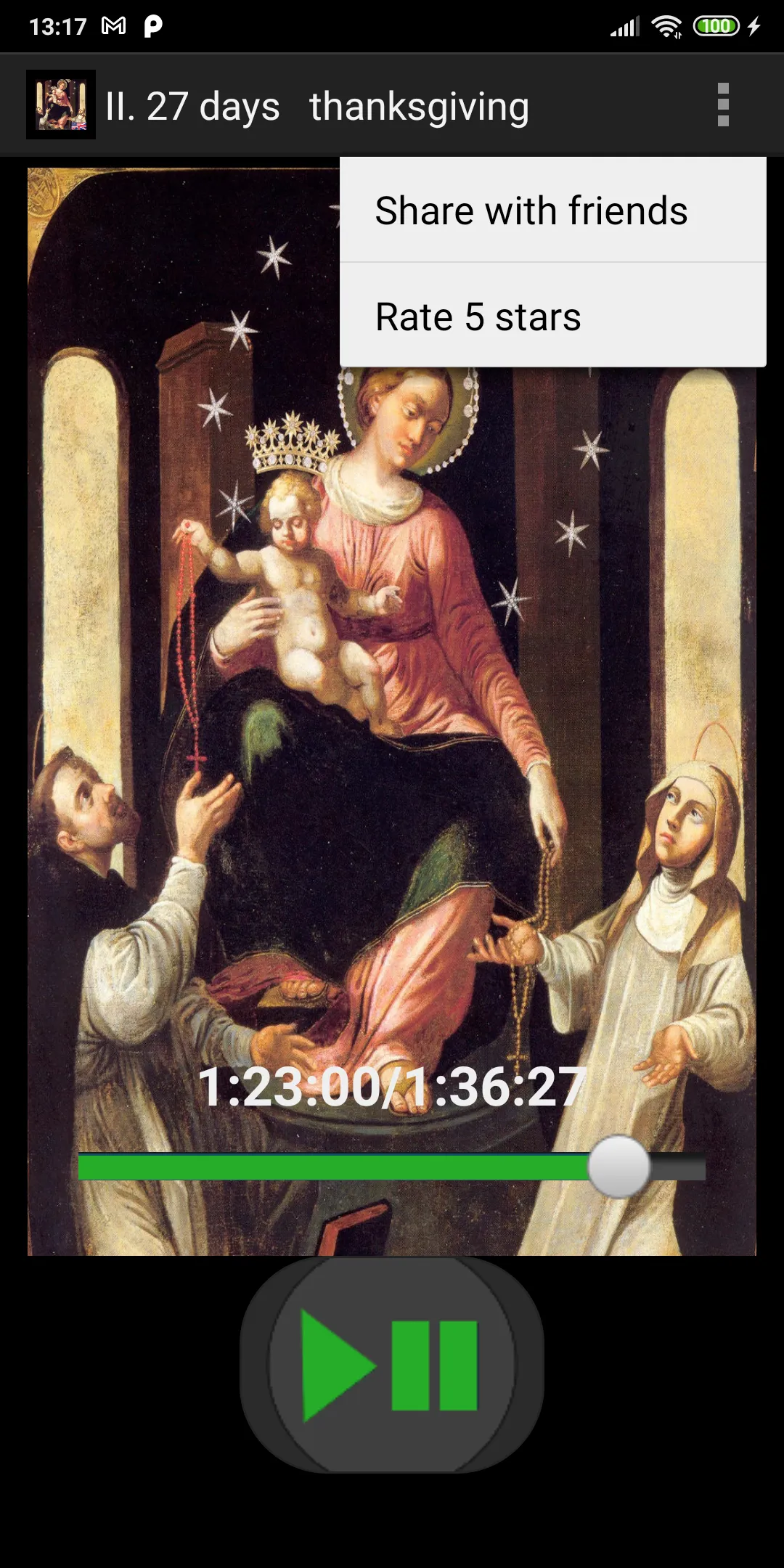 54 day Rosary novena Pompeii | Indus Appstore | Screenshot