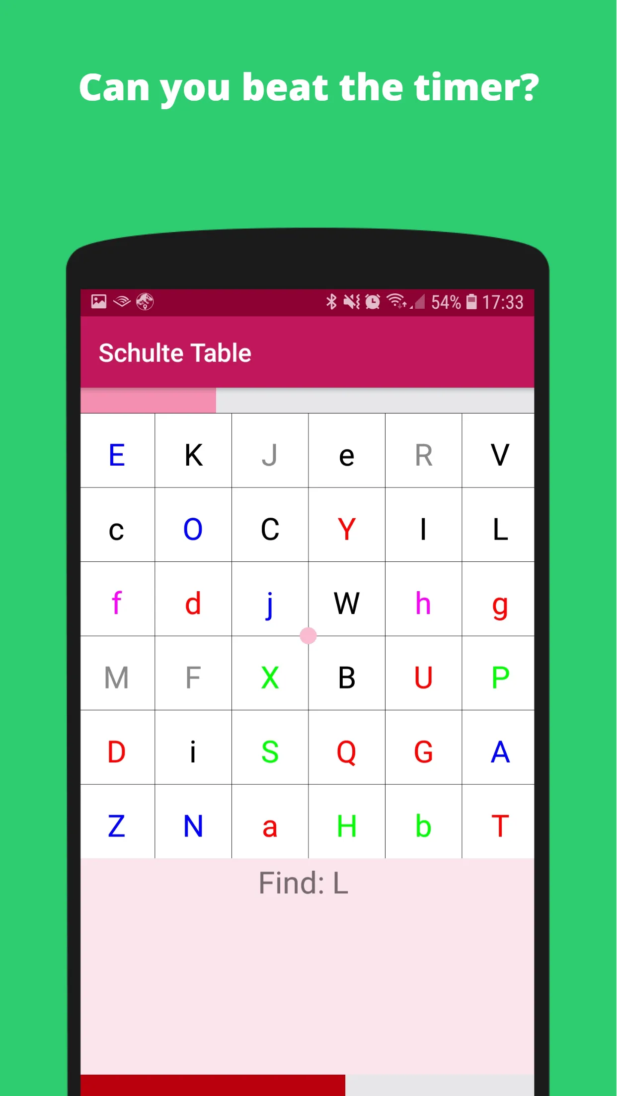 Schulte Table - Speed Reading | Indus Appstore | Screenshot