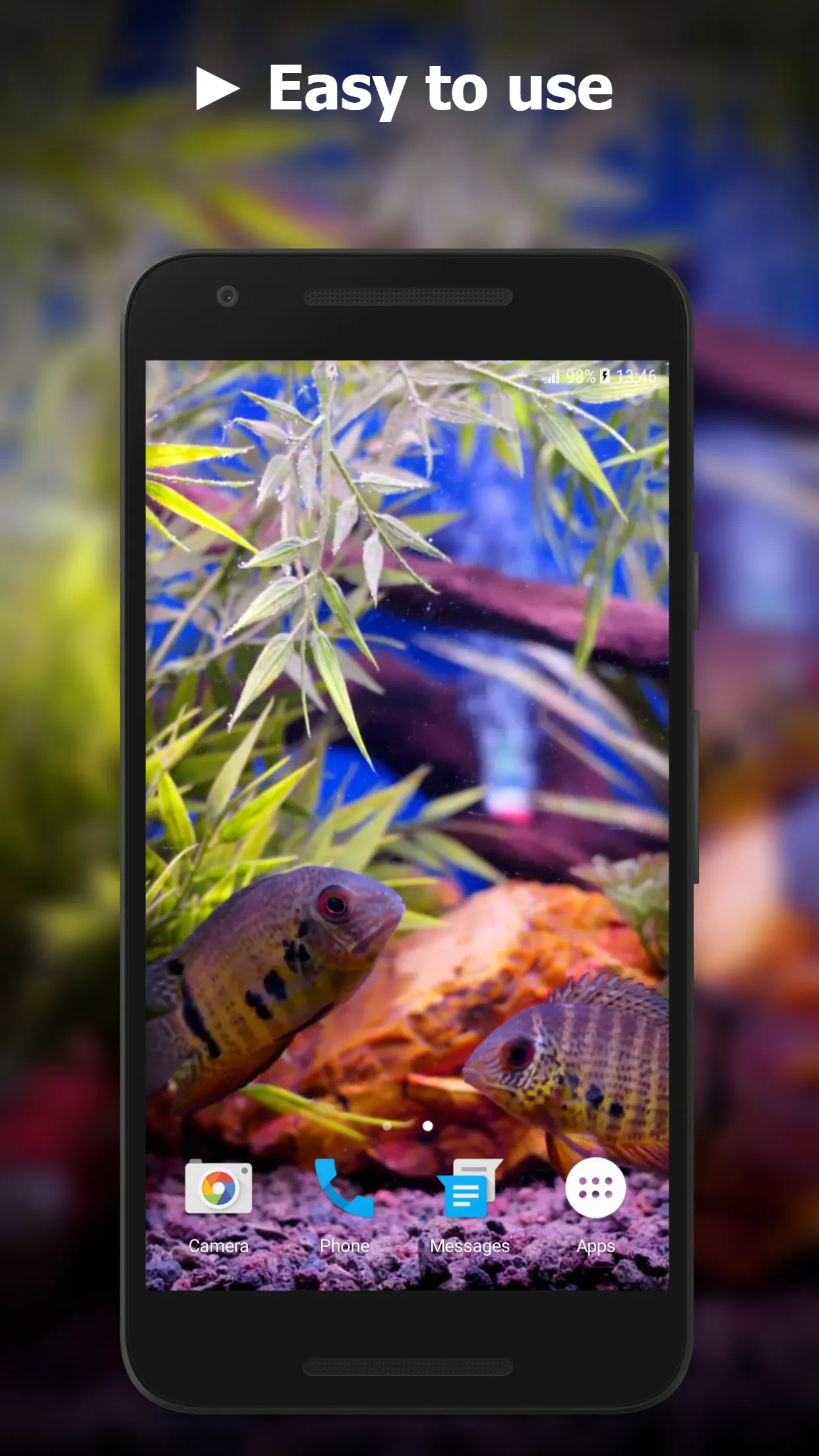 Aquarium Video Live Wallpaper | Indus Appstore | Screenshot