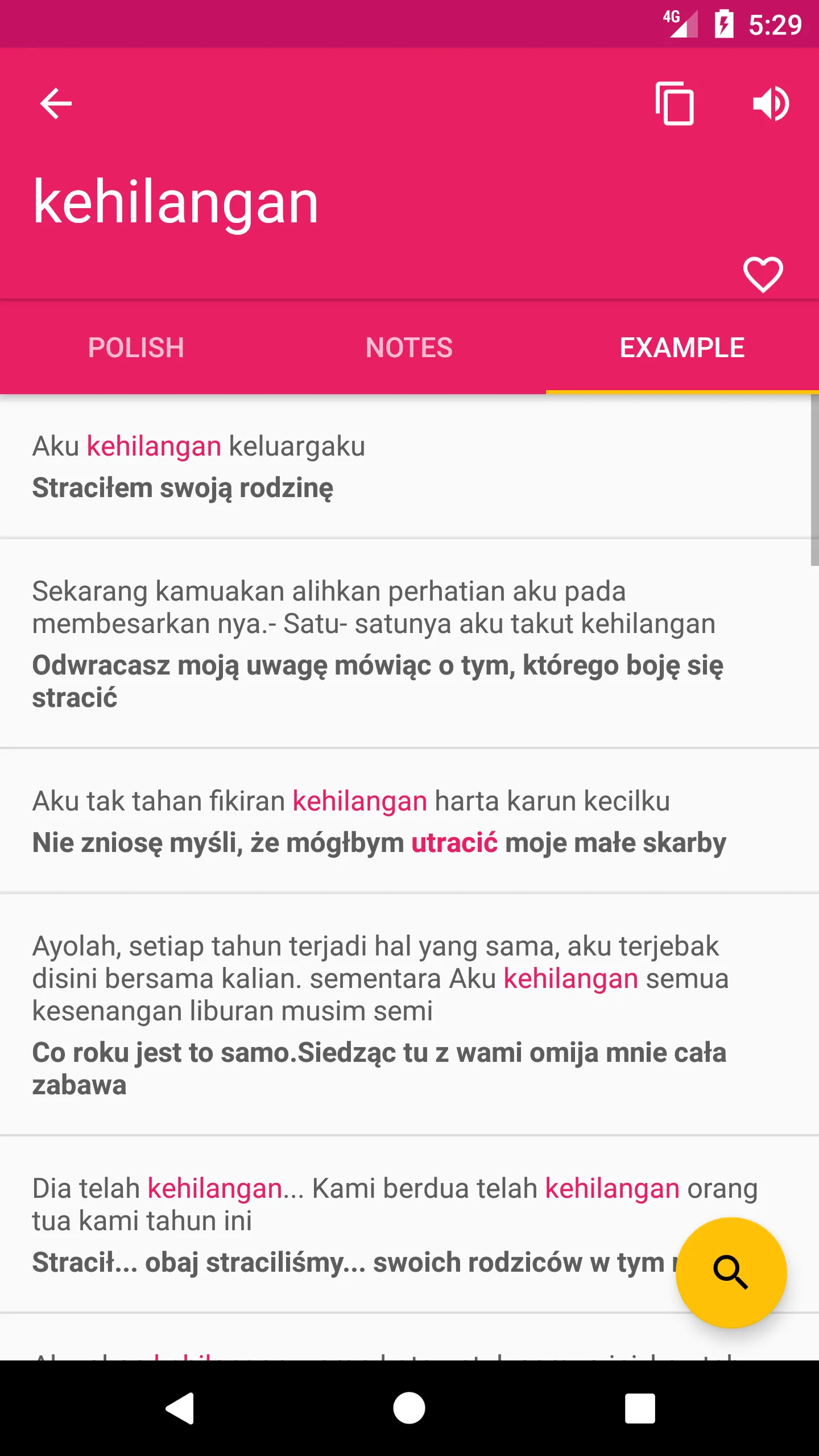 Polish Malay Dictionary | Indus Appstore | Screenshot