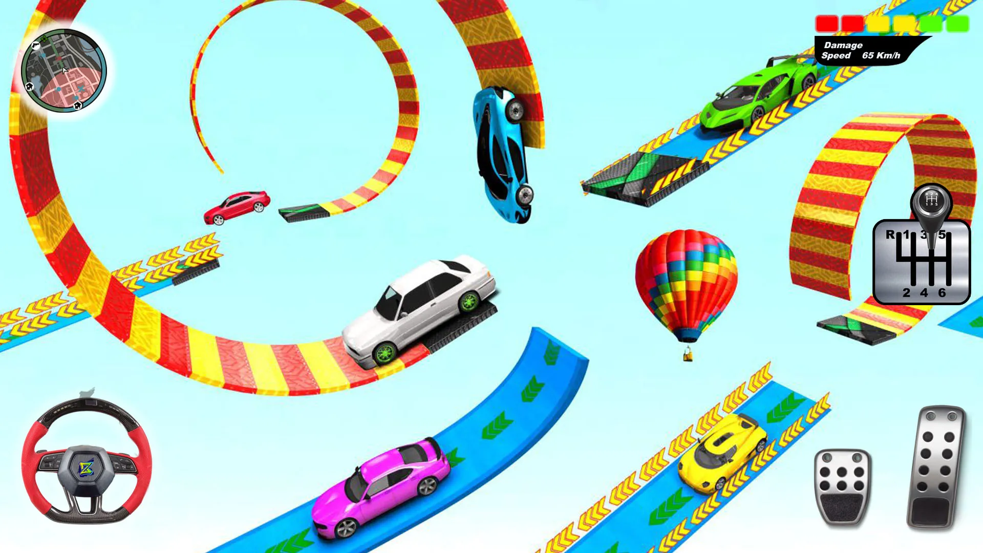 Car Games Ramp Racing Kar Game | Indus Appstore | Screenshot