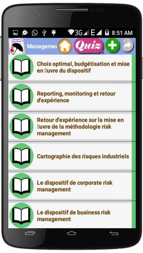 Management des Risques | Indus Appstore | Screenshot