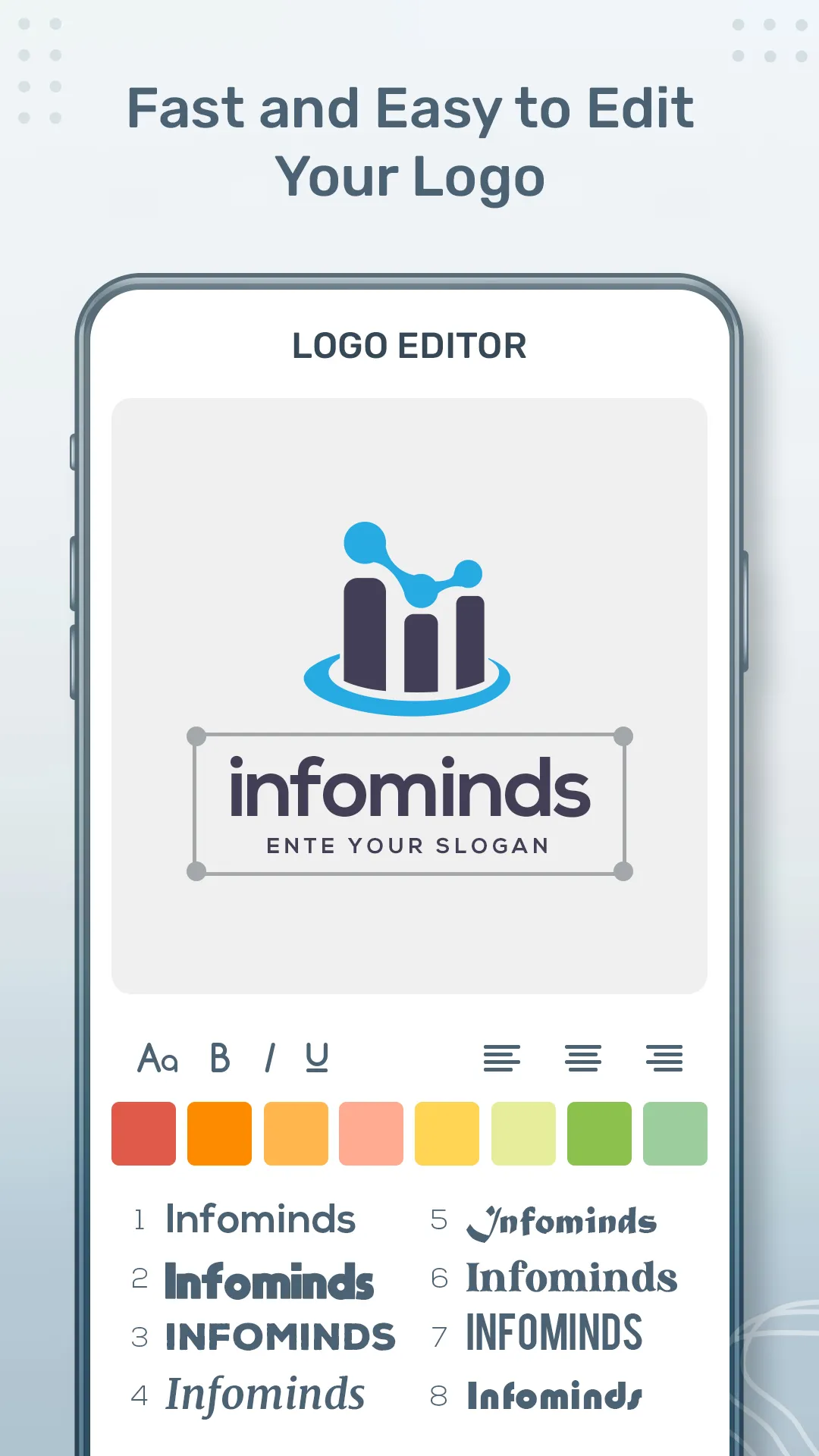 Logo Maker : Graphic Design | Indus Appstore | Screenshot