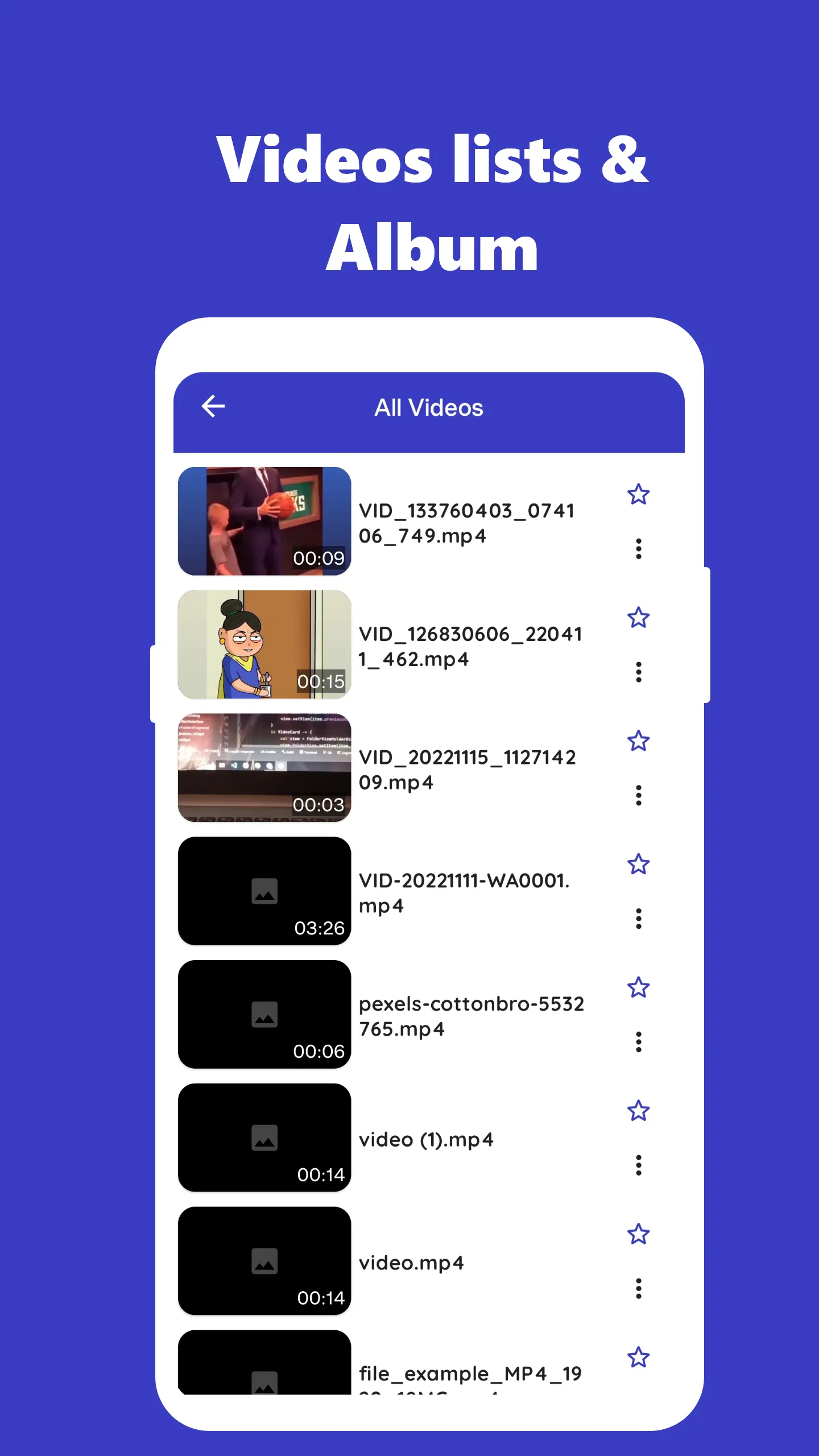 Video Player Subtitle Support | Indus Appstore | Screenshot