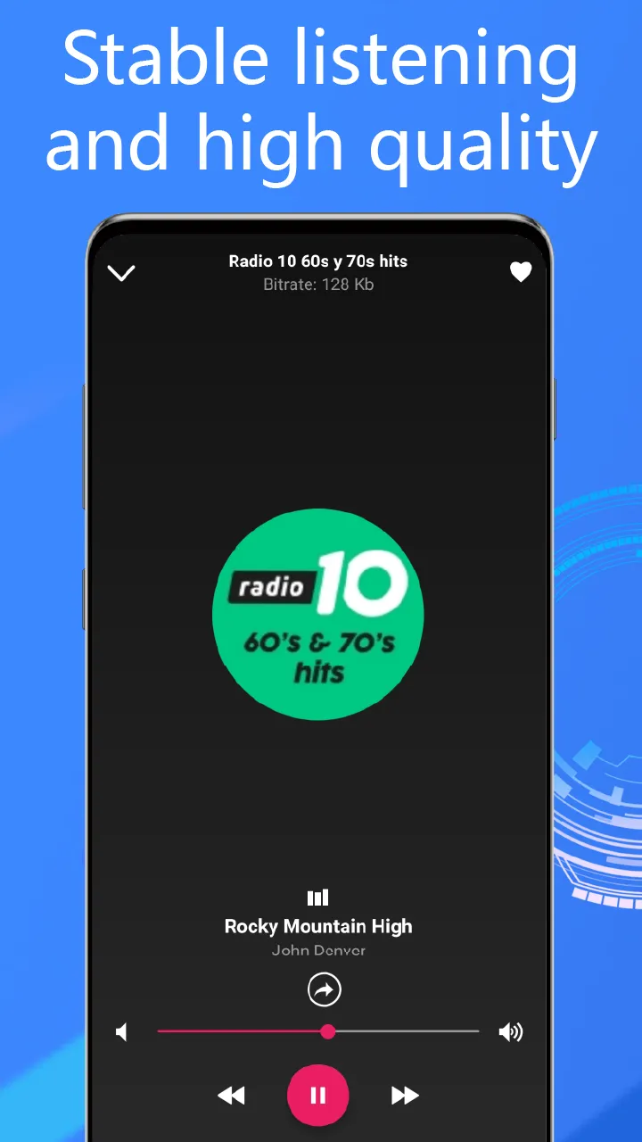 50s 60s Radio: Oldies Music | Indus Appstore | Screenshot