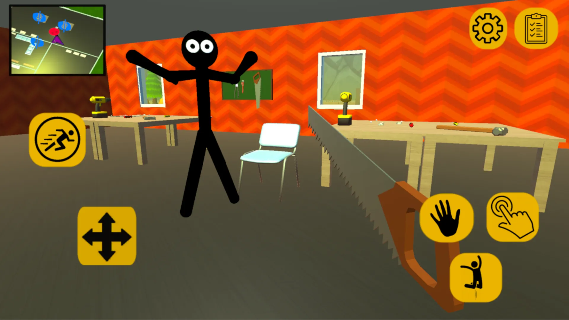 Stickman Neighbor Scary Secret | Indus Appstore | Screenshot