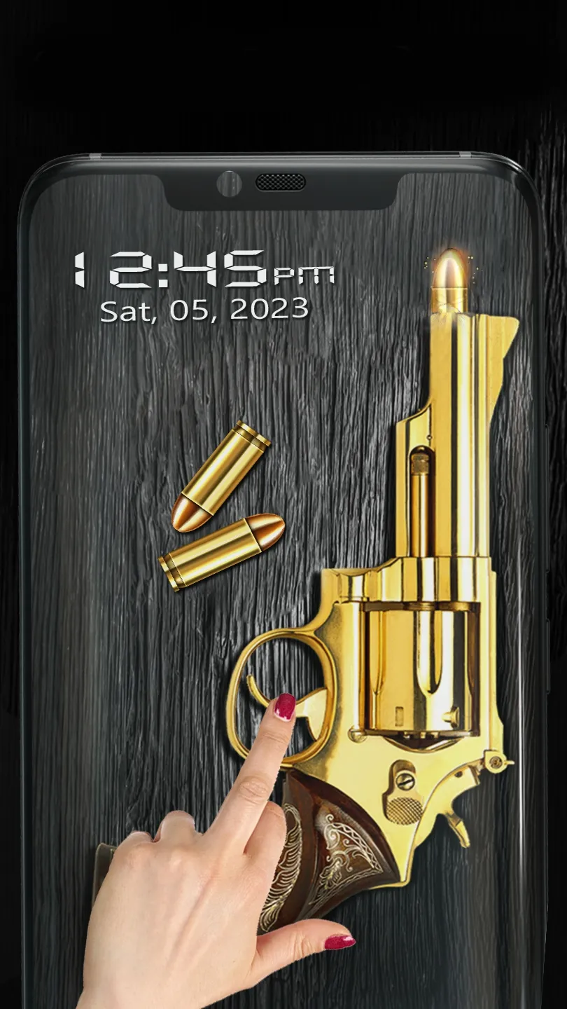 Revolver Lock Screen | Indus Appstore | Screenshot