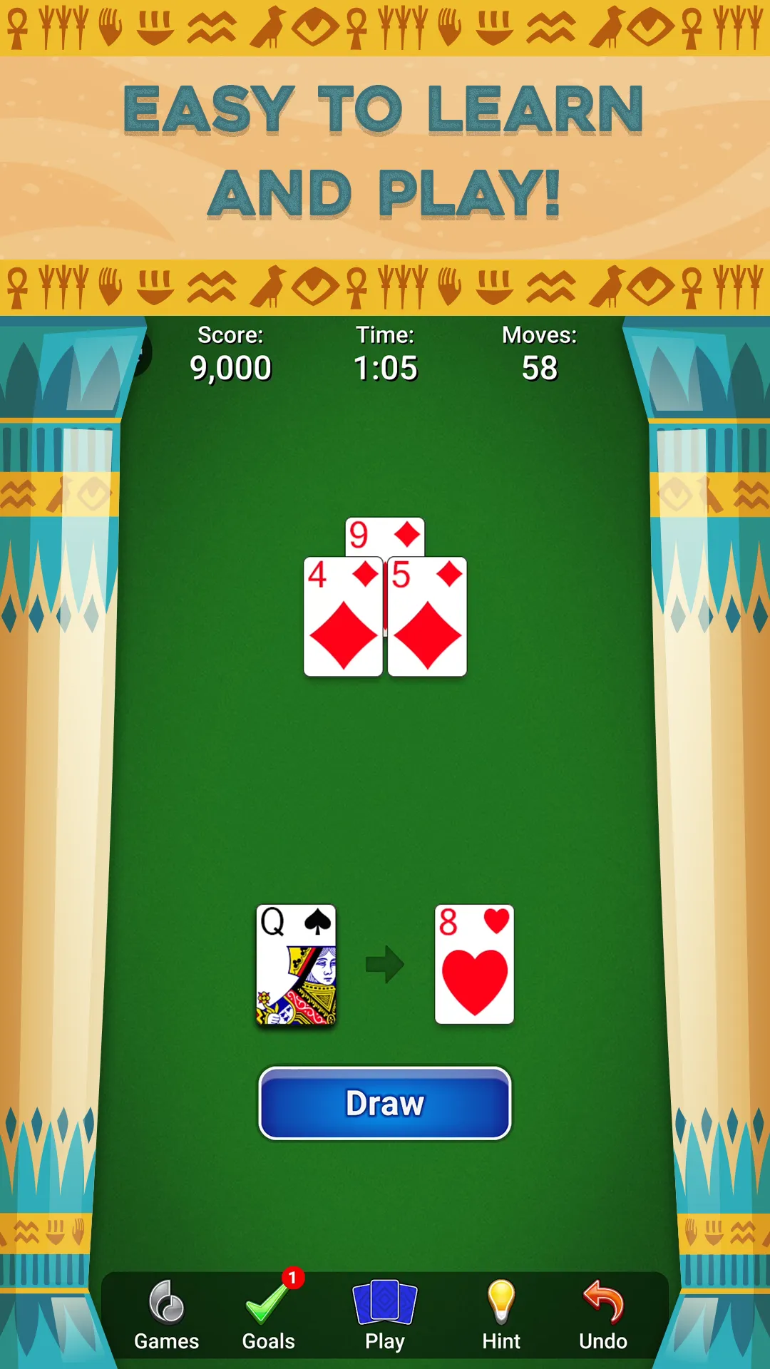 Pyramid Solitaire - Card Games | Indus Appstore | Screenshot