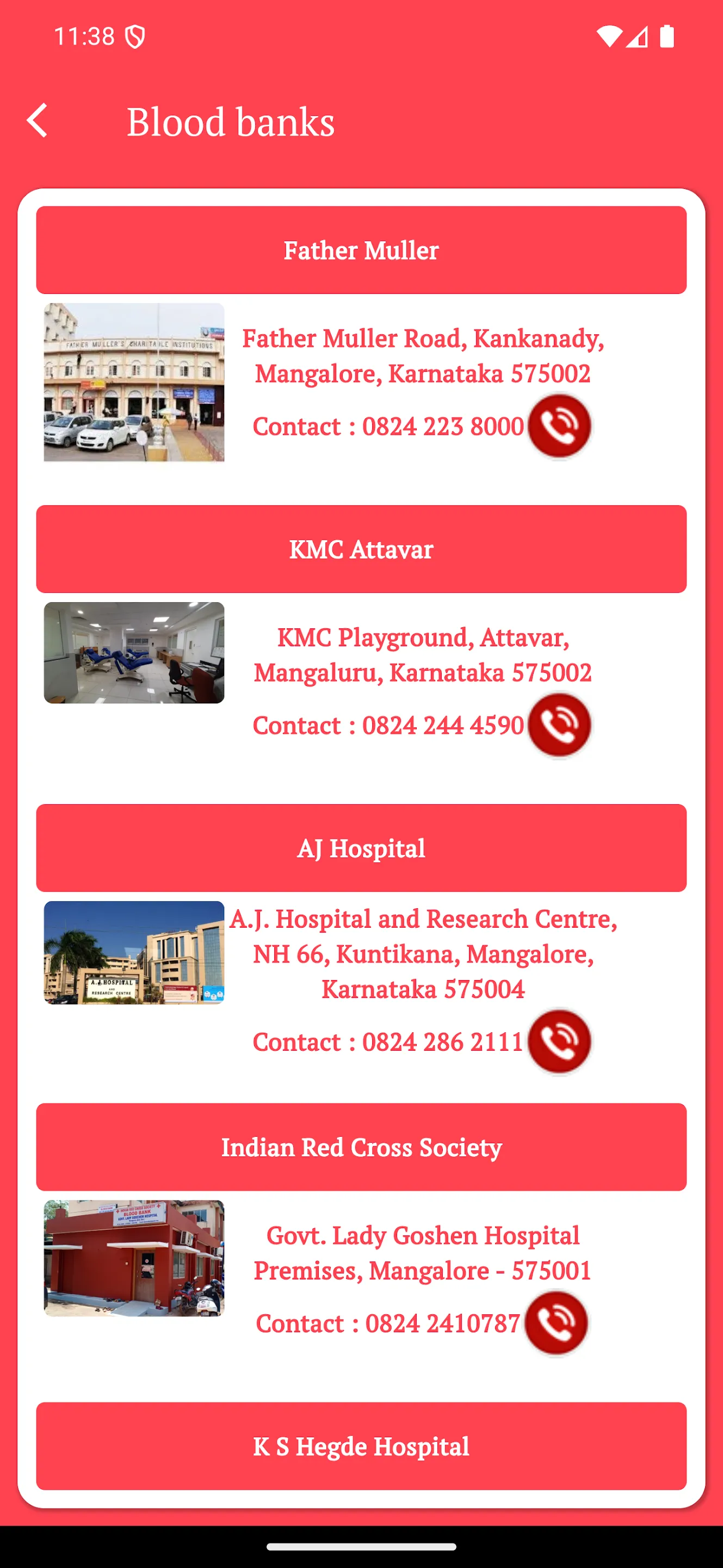 Red Drop Mangalore | Indus Appstore | Screenshot