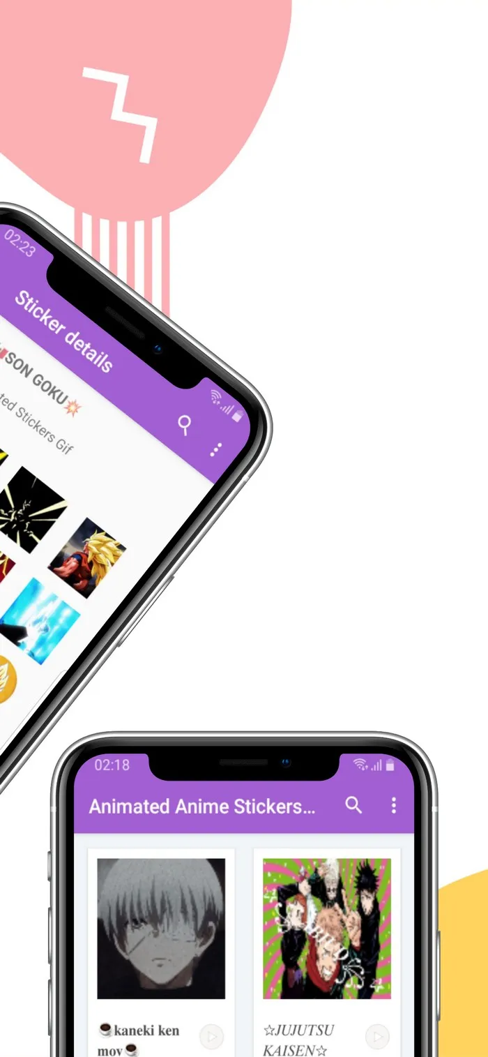 Anime Animated Gif Stickers Fo | Indus Appstore | Screenshot