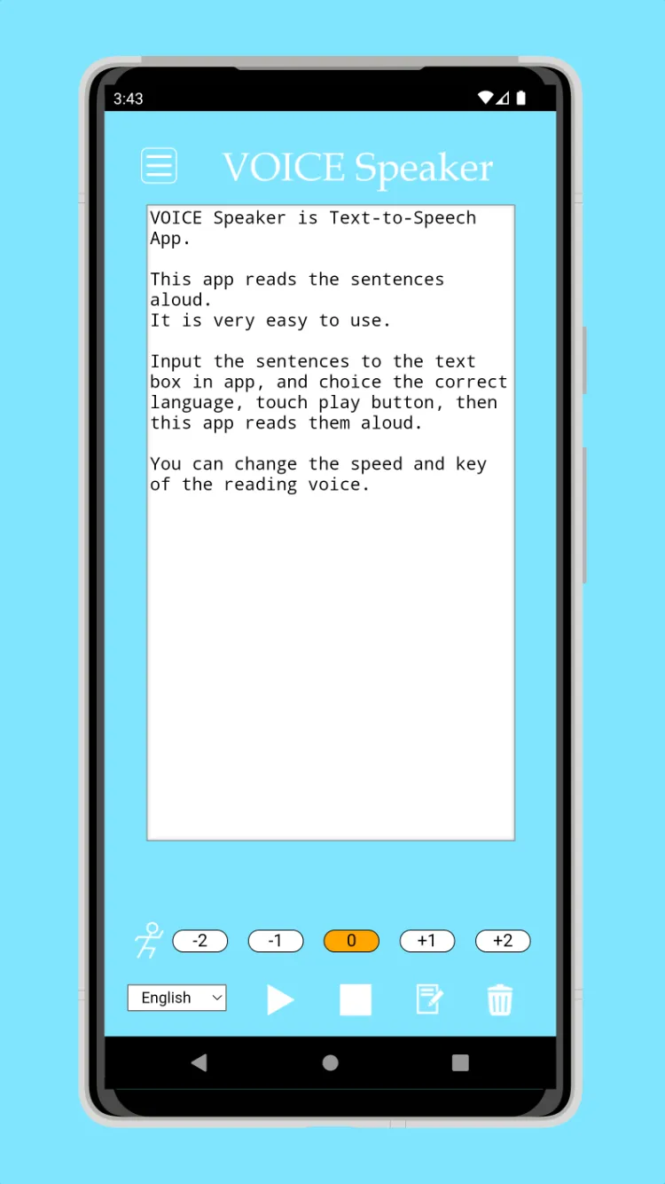 VOICE Speaker | Indus Appstore | Screenshot