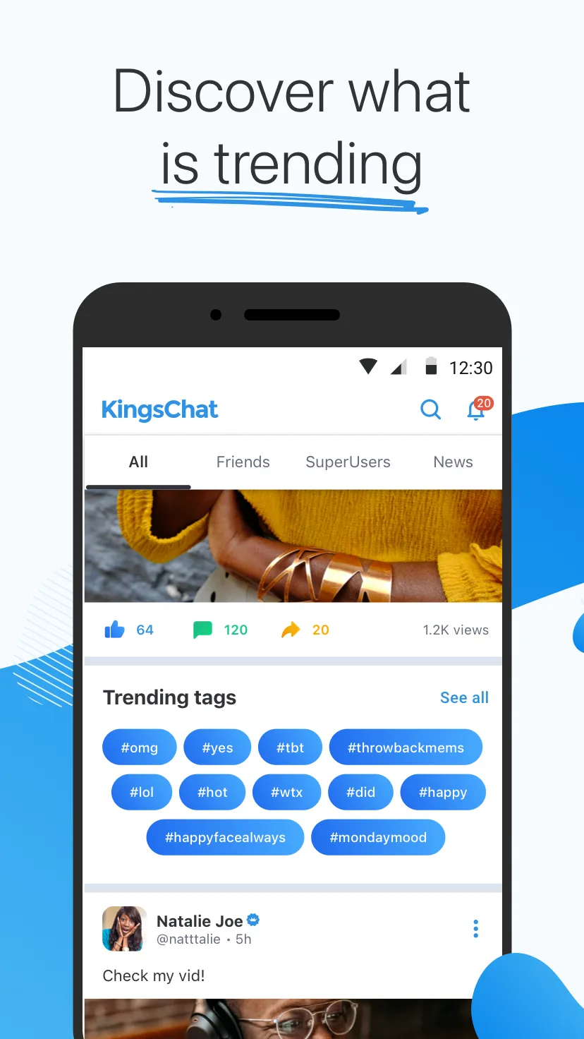 KingsChat | Indus Appstore | Screenshot