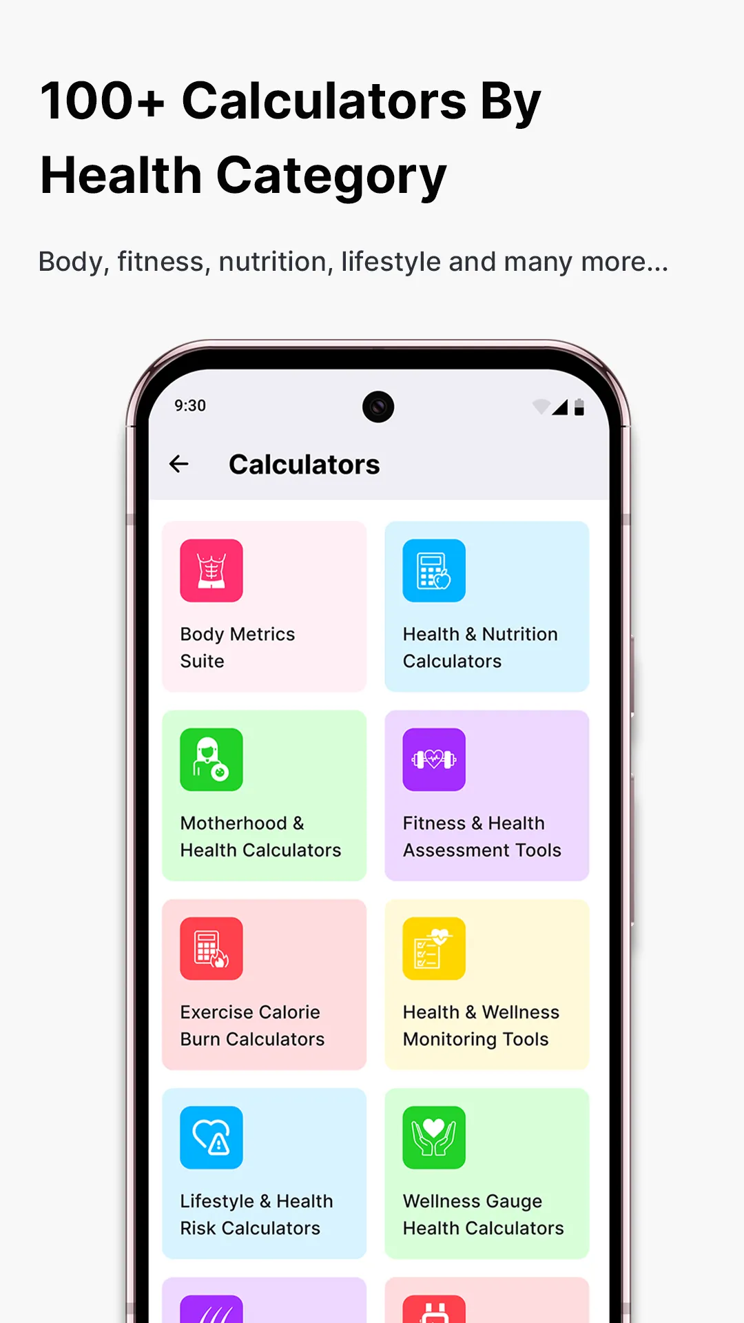 Calc 100 : Health & Fitness | Indus Appstore | Screenshot