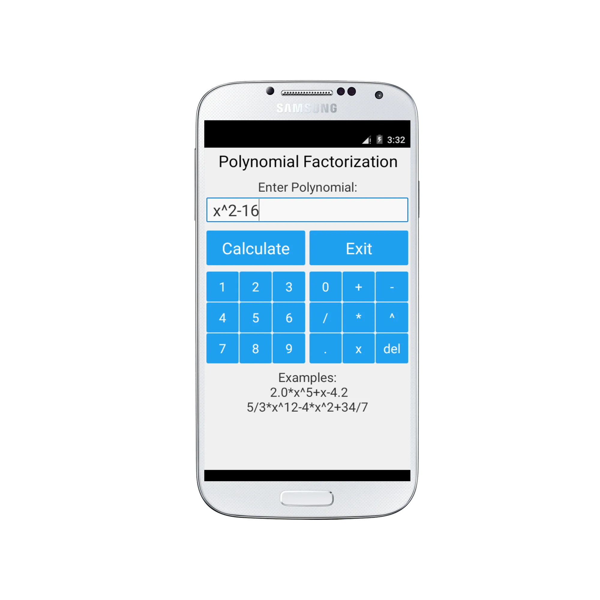 Polynomial Factorization | Indus Appstore | Screenshot