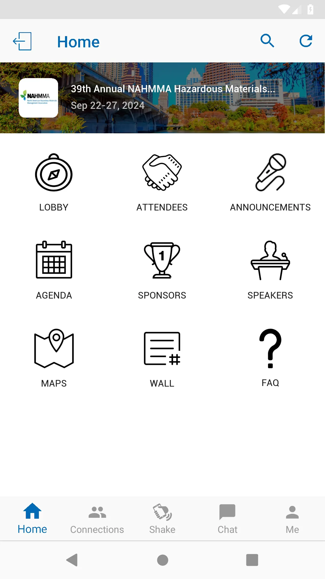 NAHMMA Conferences | Indus Appstore | Screenshot