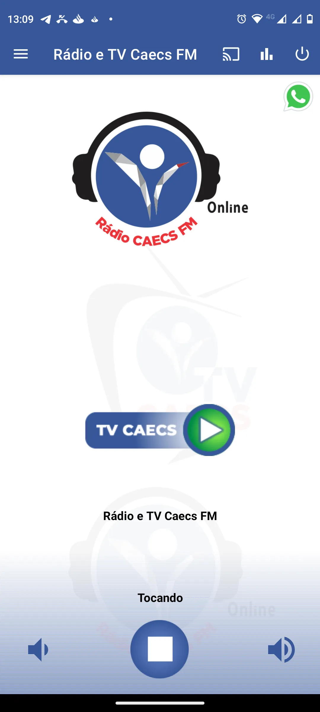 Rádio e TV Caecs FM | Indus Appstore | Screenshot