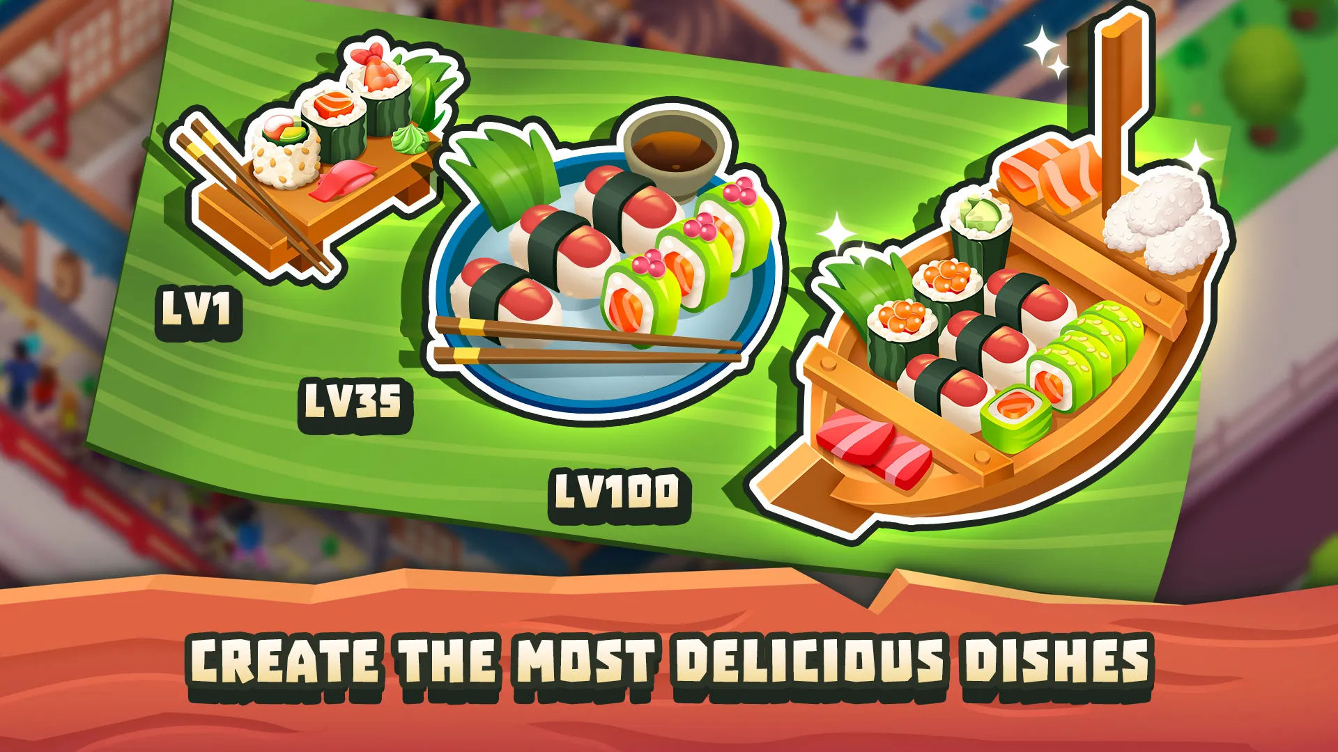 Sushi Empire Tycoon—Idle Game | Indus Appstore | Screenshot