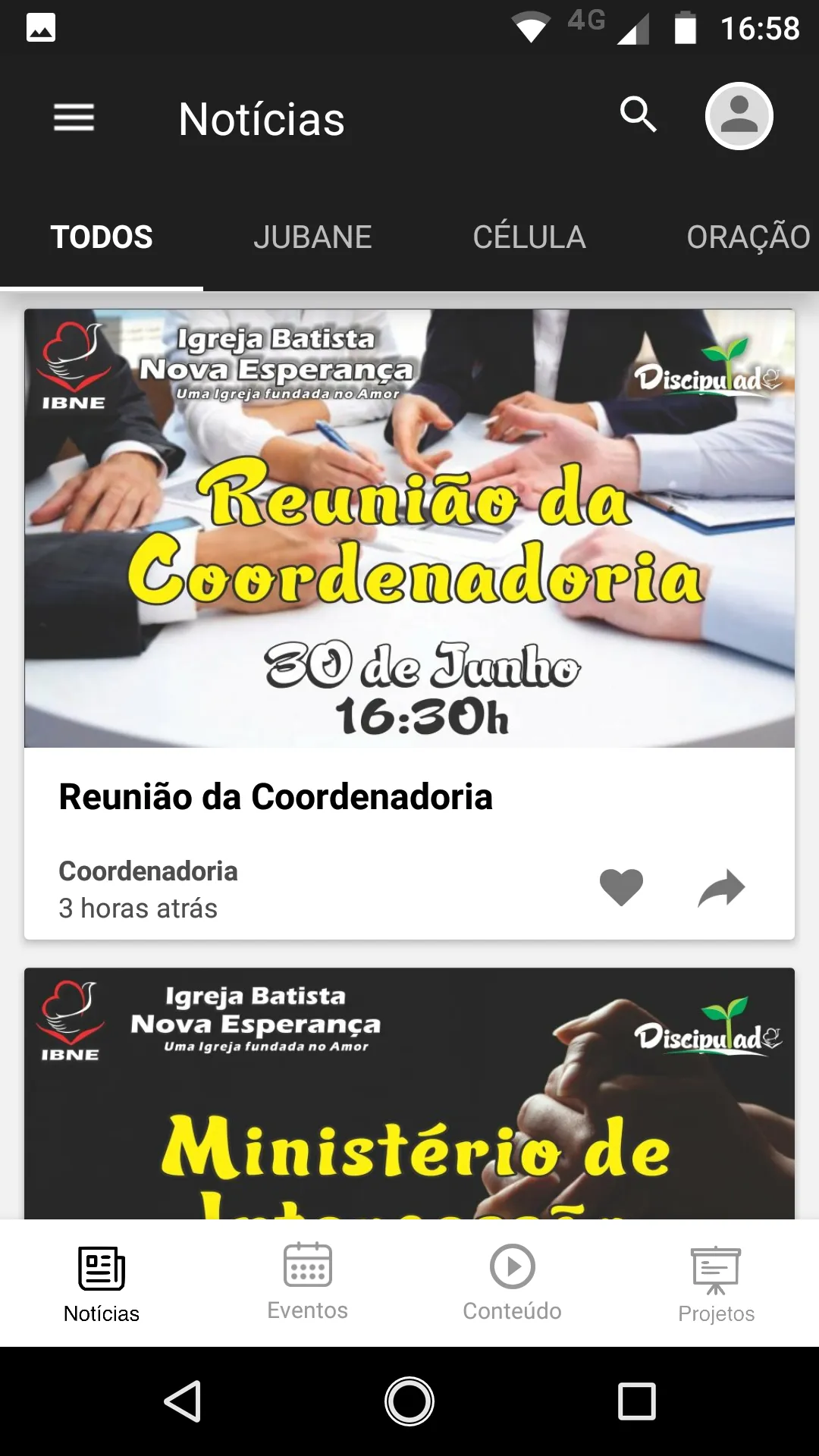 Igreja Batista Nova Esperança | Indus Appstore | Screenshot