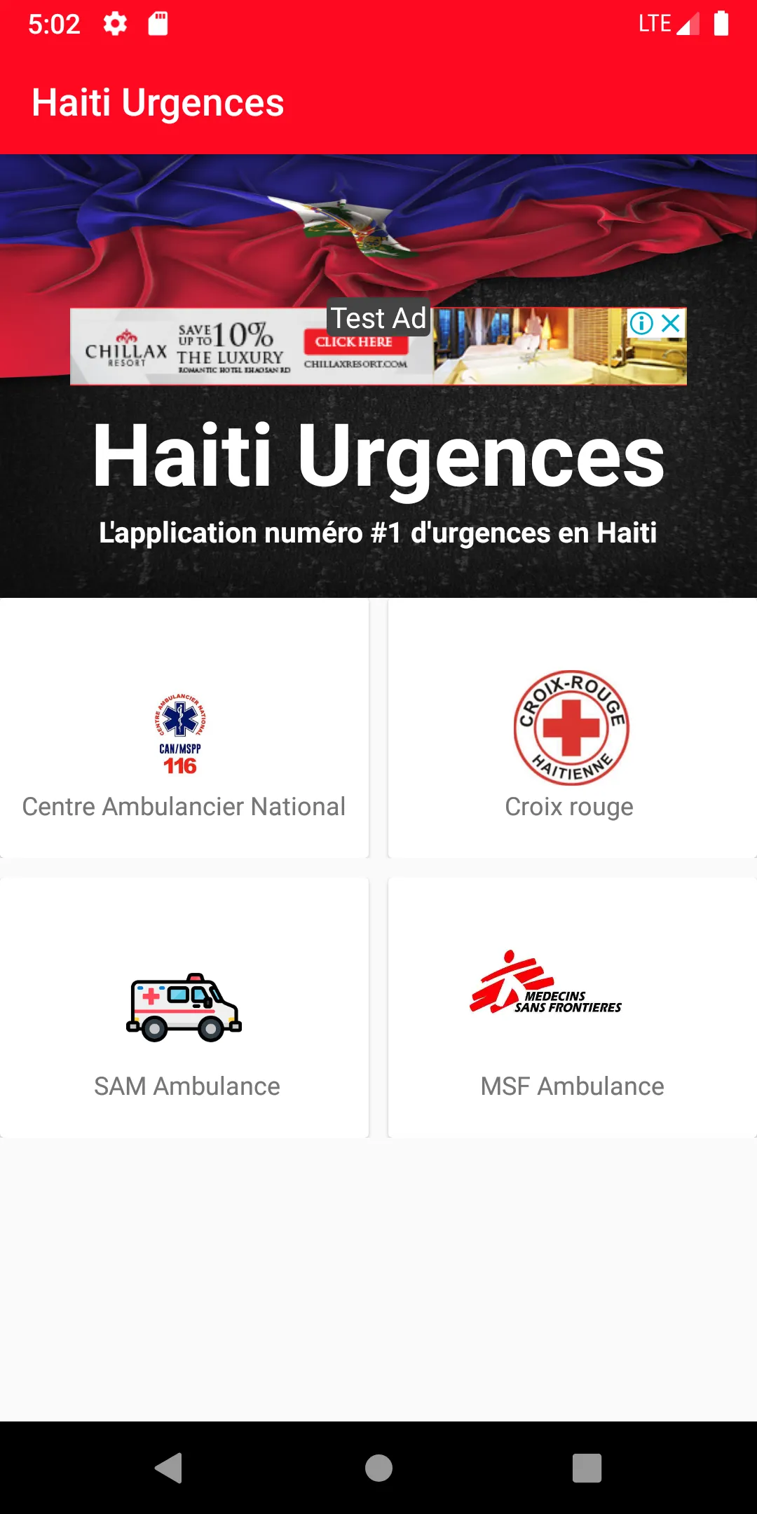 Haiti Urgences | Indus Appstore | Screenshot