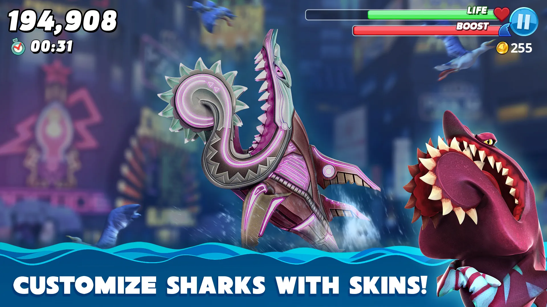 Hungry Shark World | Indus Appstore | Screenshot