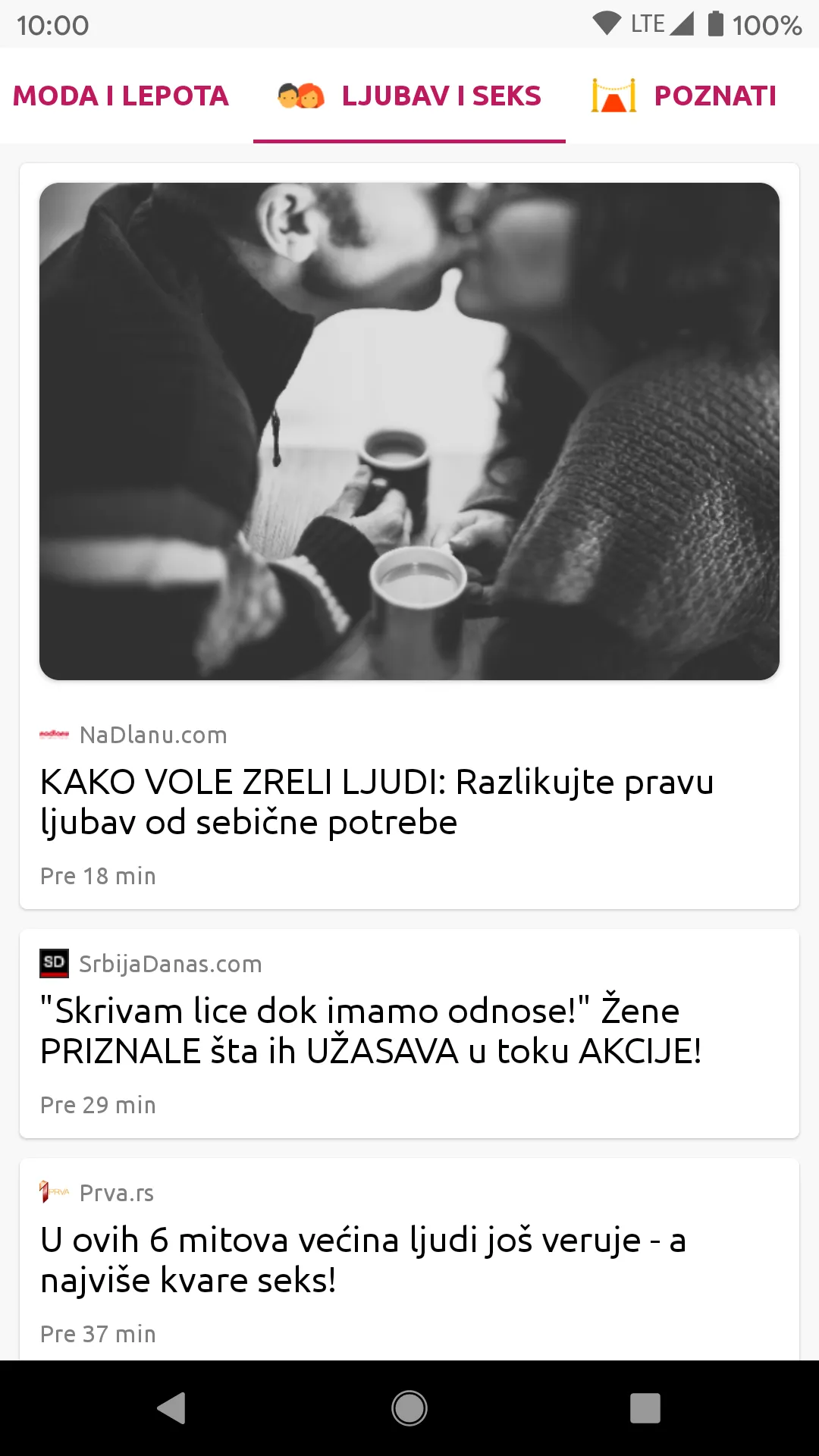 Ženski Magazin | Indus Appstore | Screenshot