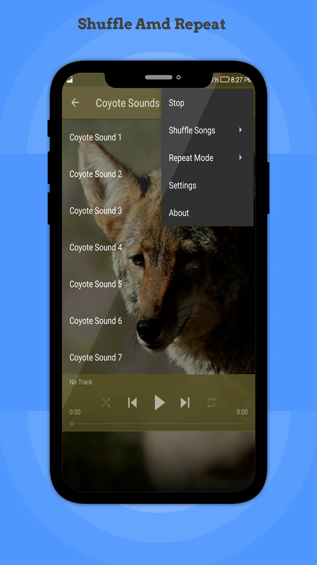 Coyote Sounds | Indus Appstore | Screenshot