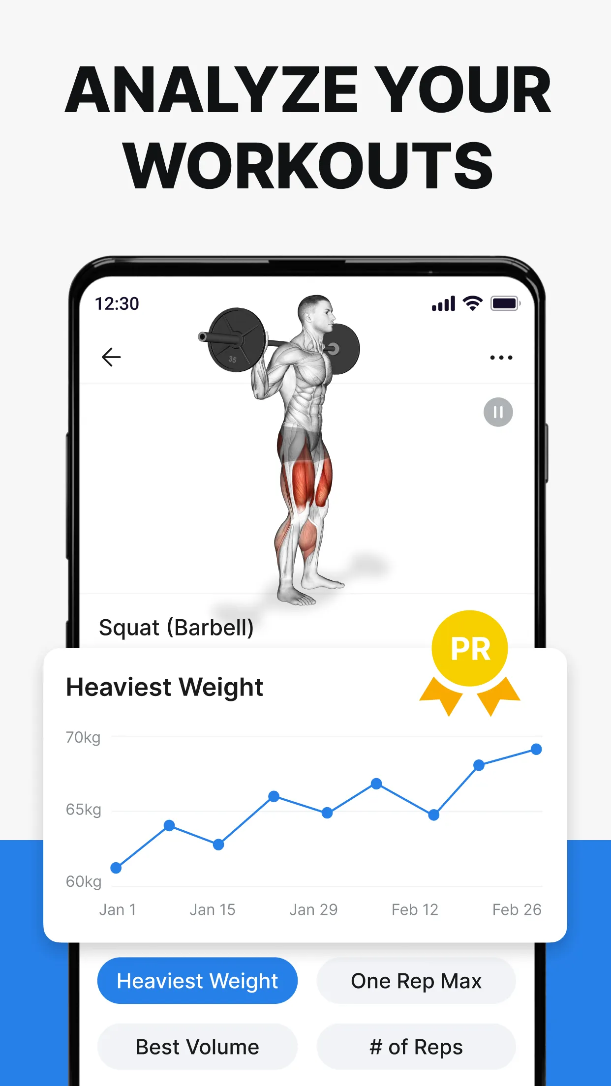 Hevy - Gym Log Workout Tracker | Indus Appstore | Screenshot