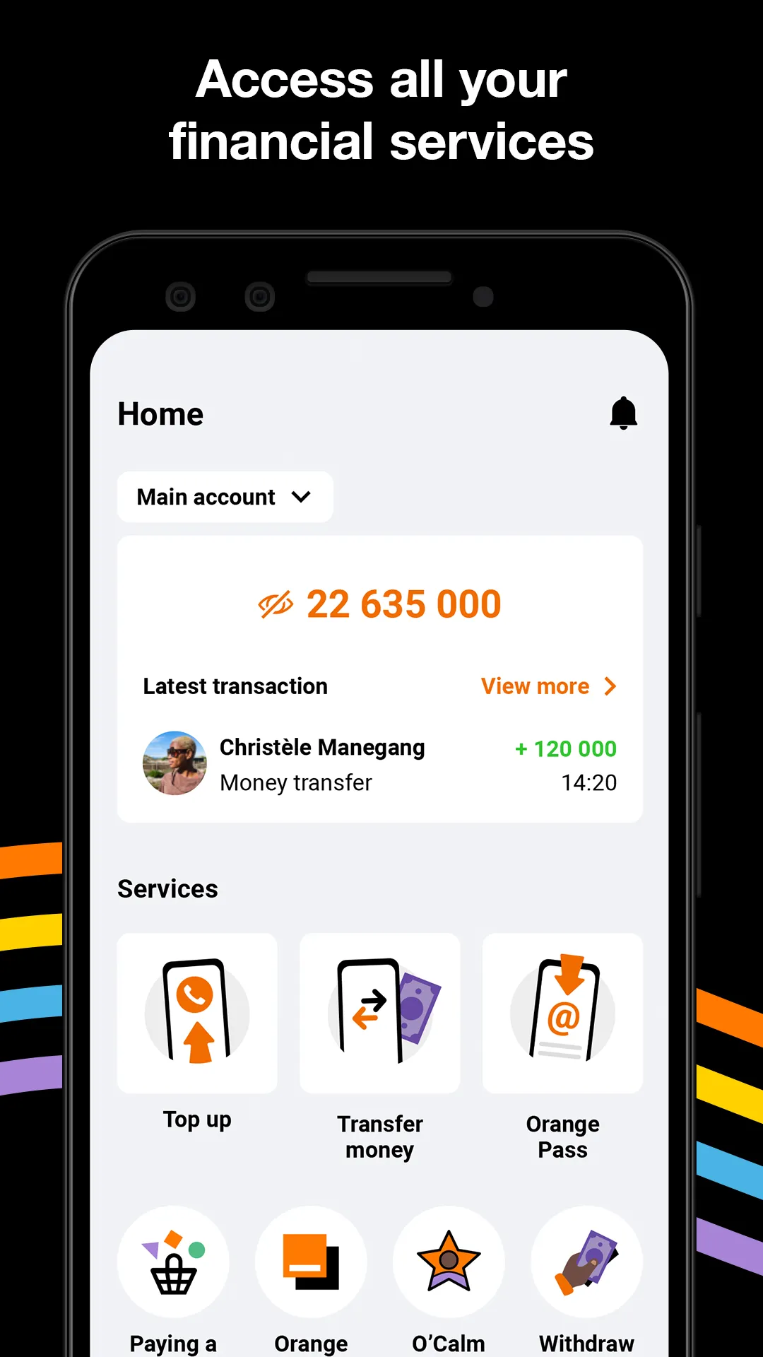 Orange Money Africa | Indus Appstore | Screenshot