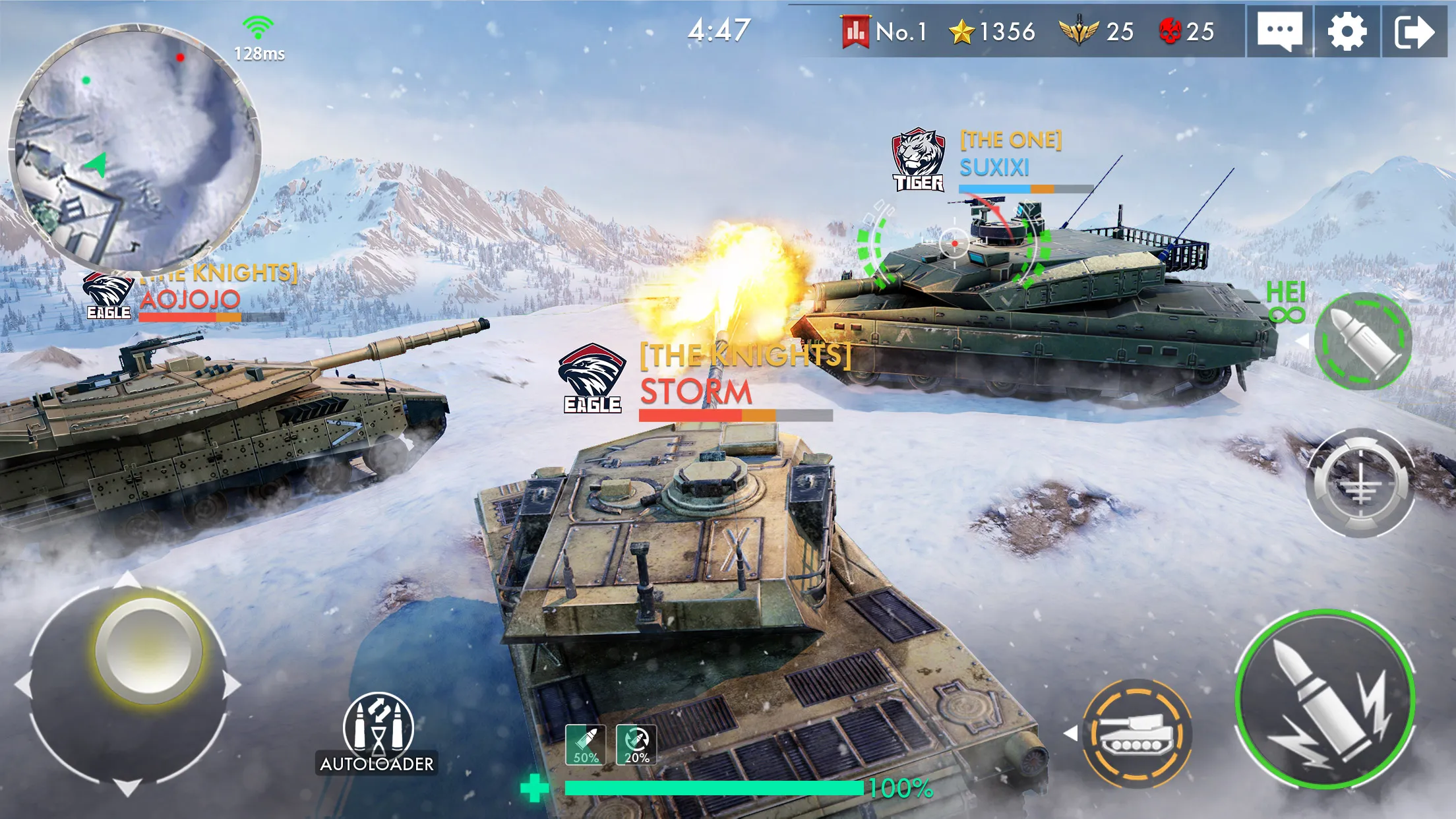 Tank Warfare: PvP Battle Game | Indus Appstore | Screenshot