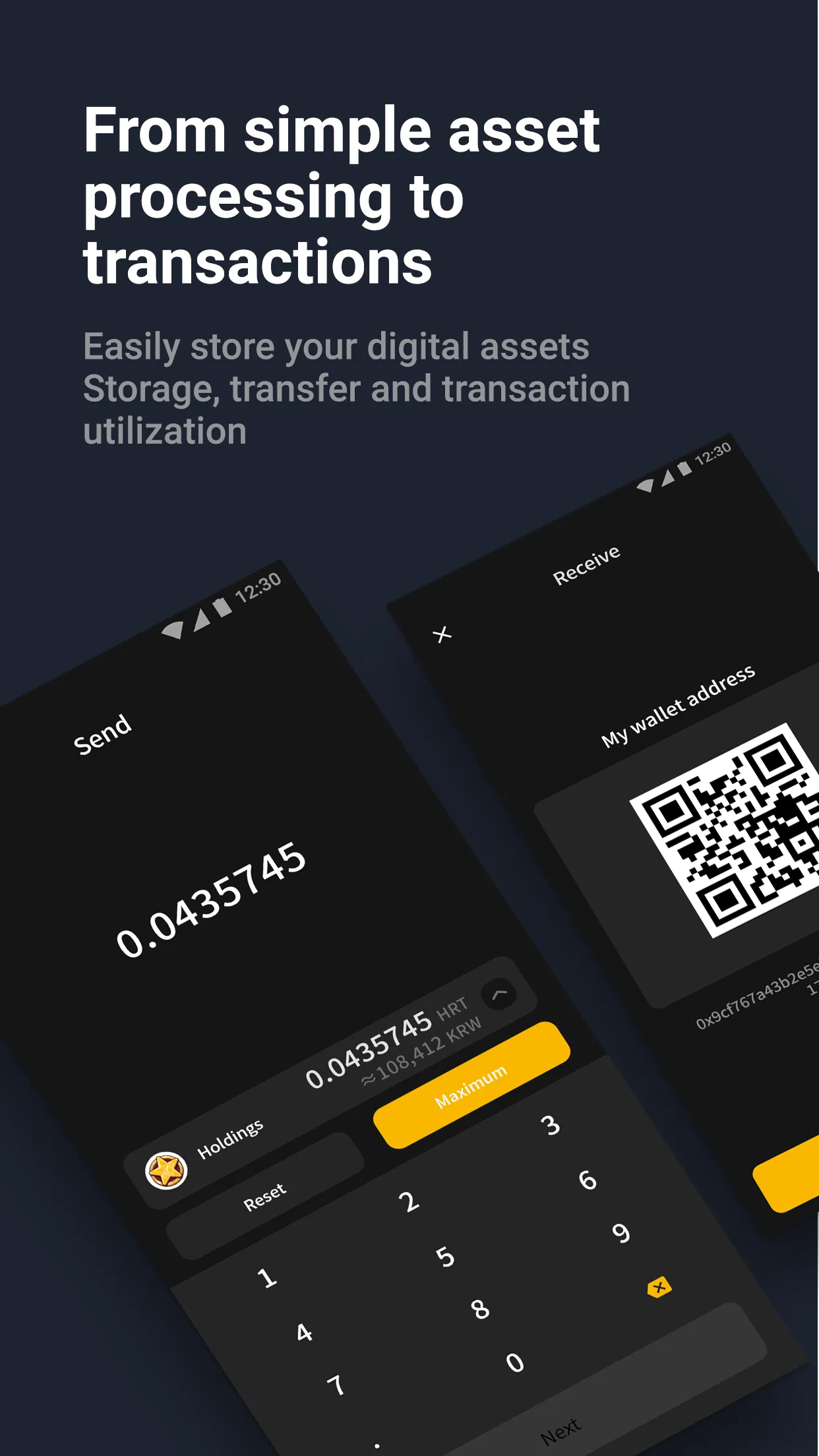 HIRO Wallet | Indus Appstore | Screenshot