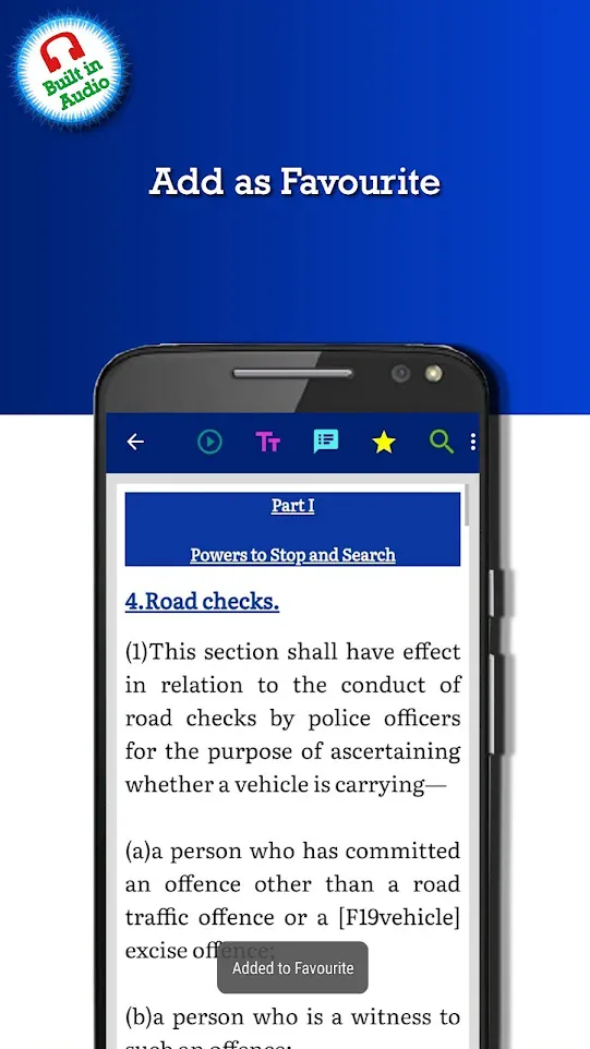 Police & Criminal Evidence Act | Indus Appstore | Screenshot