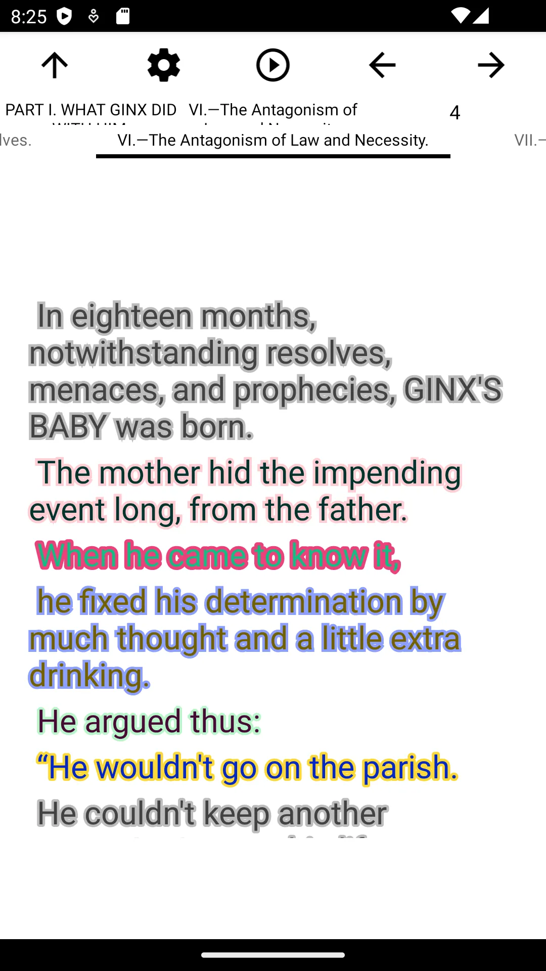 Book: Ginx's Baby | Indus Appstore | Screenshot