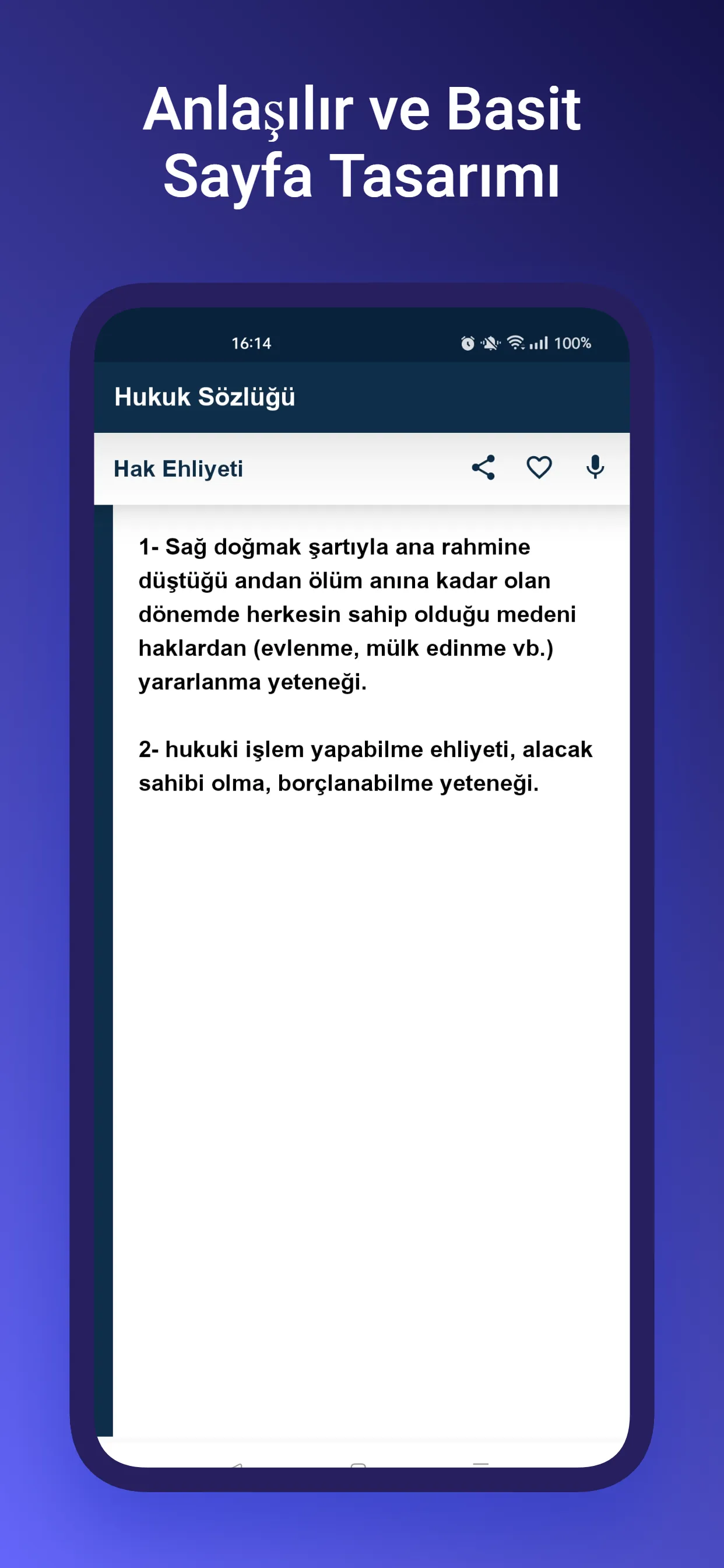 Hukuk Terimleri Sözlüğü | Indus Appstore | Screenshot