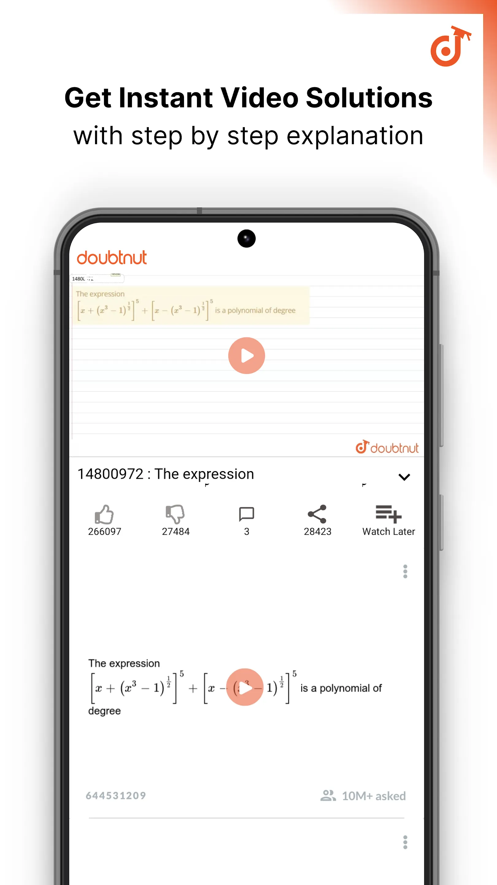 Doubtnut for NCERT, JEE, NEET | Indus Appstore | Screenshot