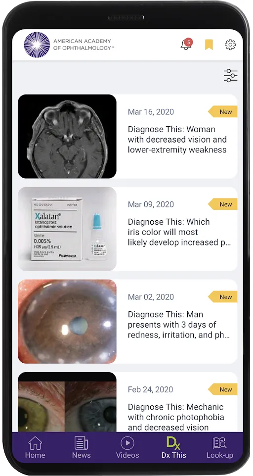 AAO Ophthalmic Education | Indus Appstore | Screenshot