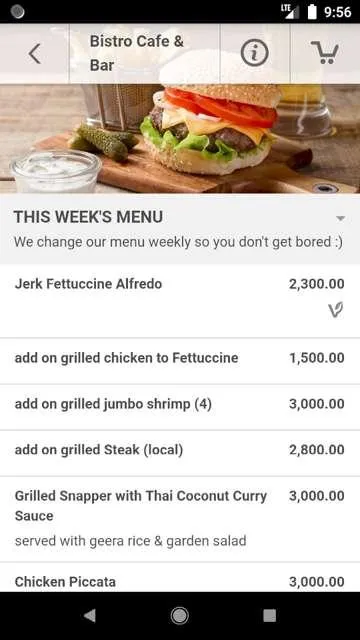 Bistro Cafe & Bar | Indus Appstore | Screenshot