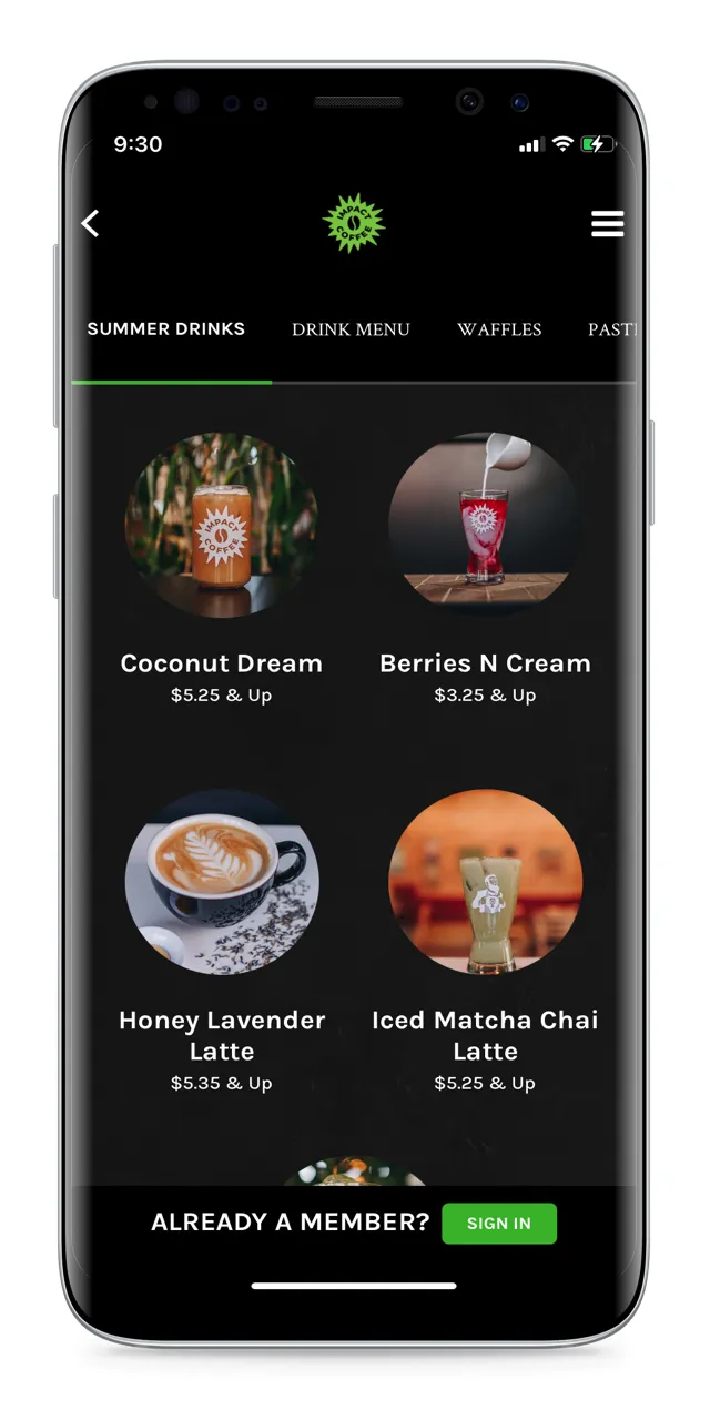 Impact Coffee | Indus Appstore | Screenshot