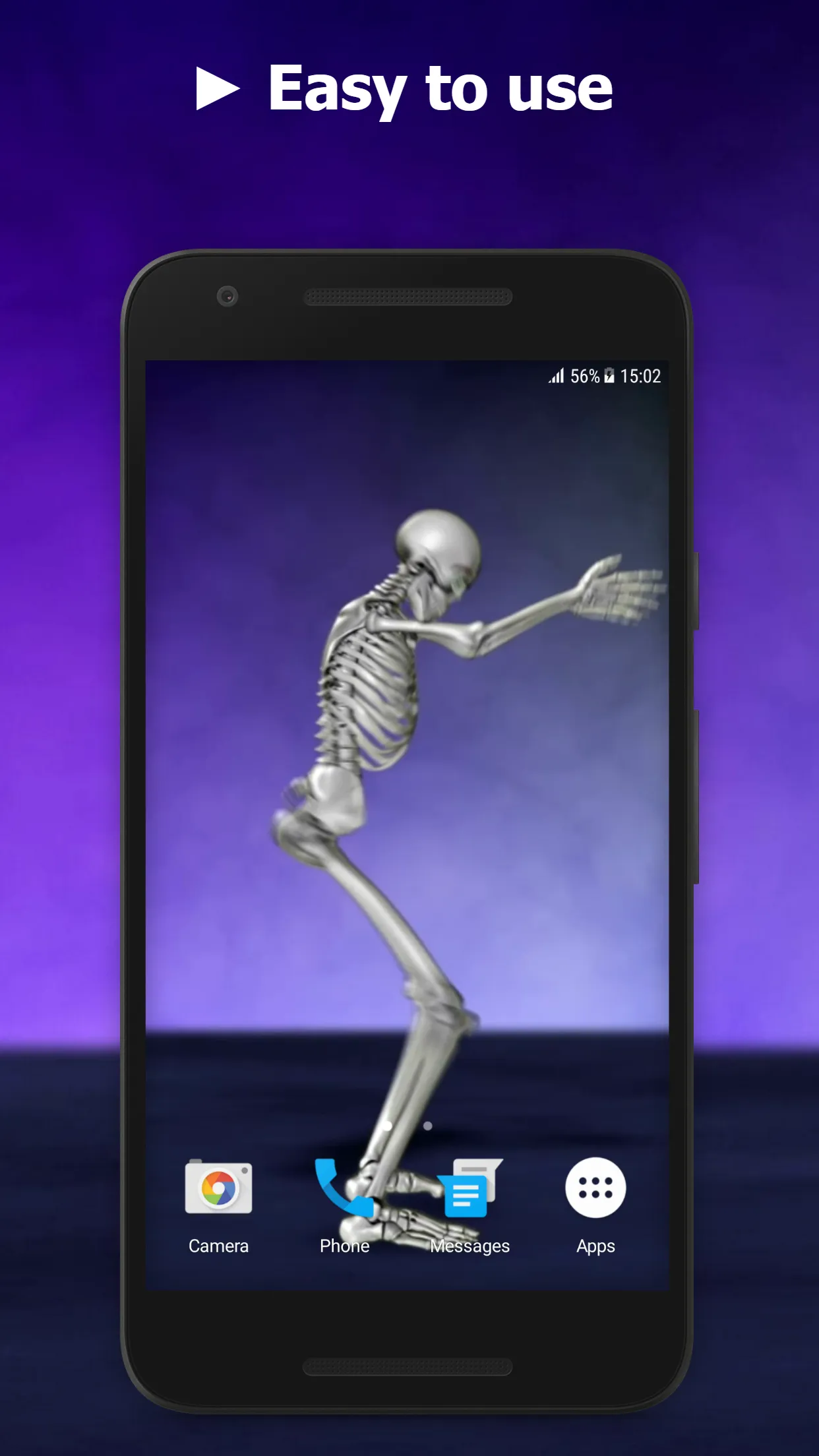 Dance Skeleton Video Wallpaper | Indus Appstore | Screenshot