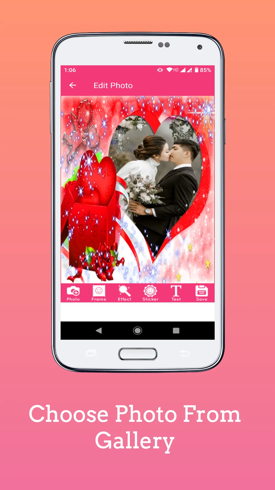 Anniversary Photo Frames | Indus Appstore | Screenshot