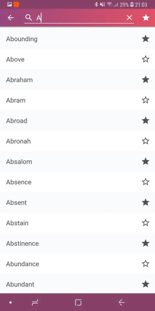 Bible Dictionary Offline | Indus Appstore | Screenshot