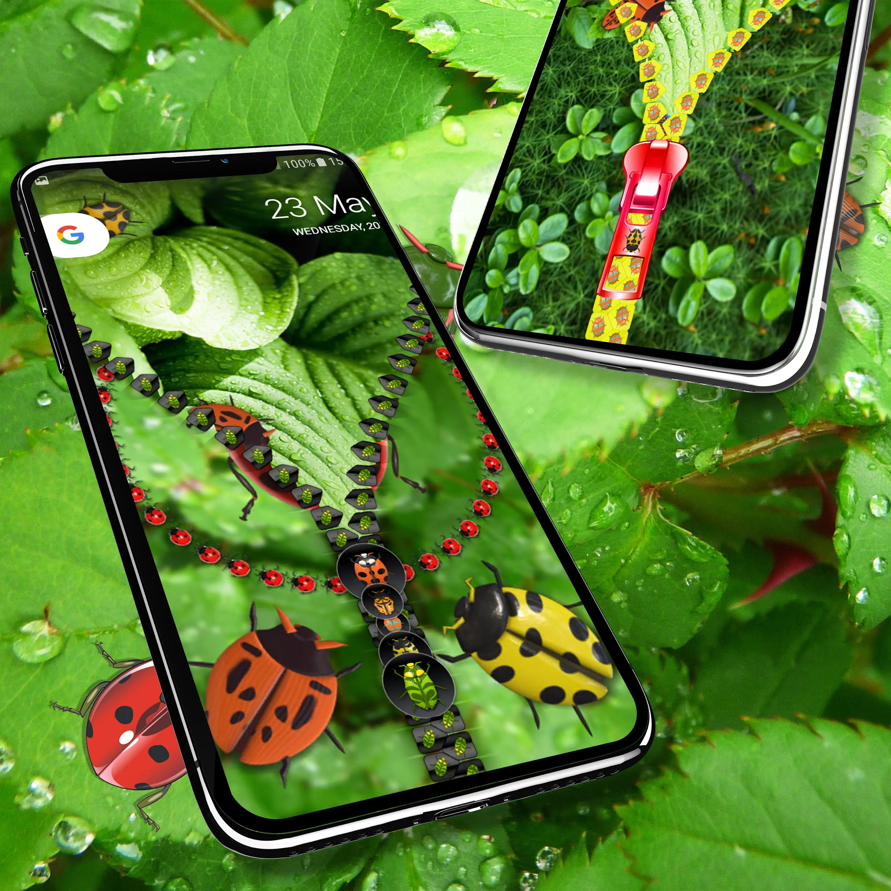 Ladybug lock screen | Indus Appstore | Screenshot