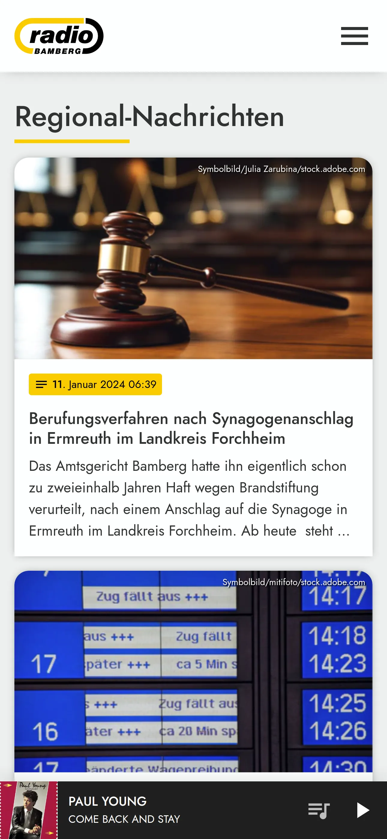 Radio Bamberg | Indus Appstore | Screenshot