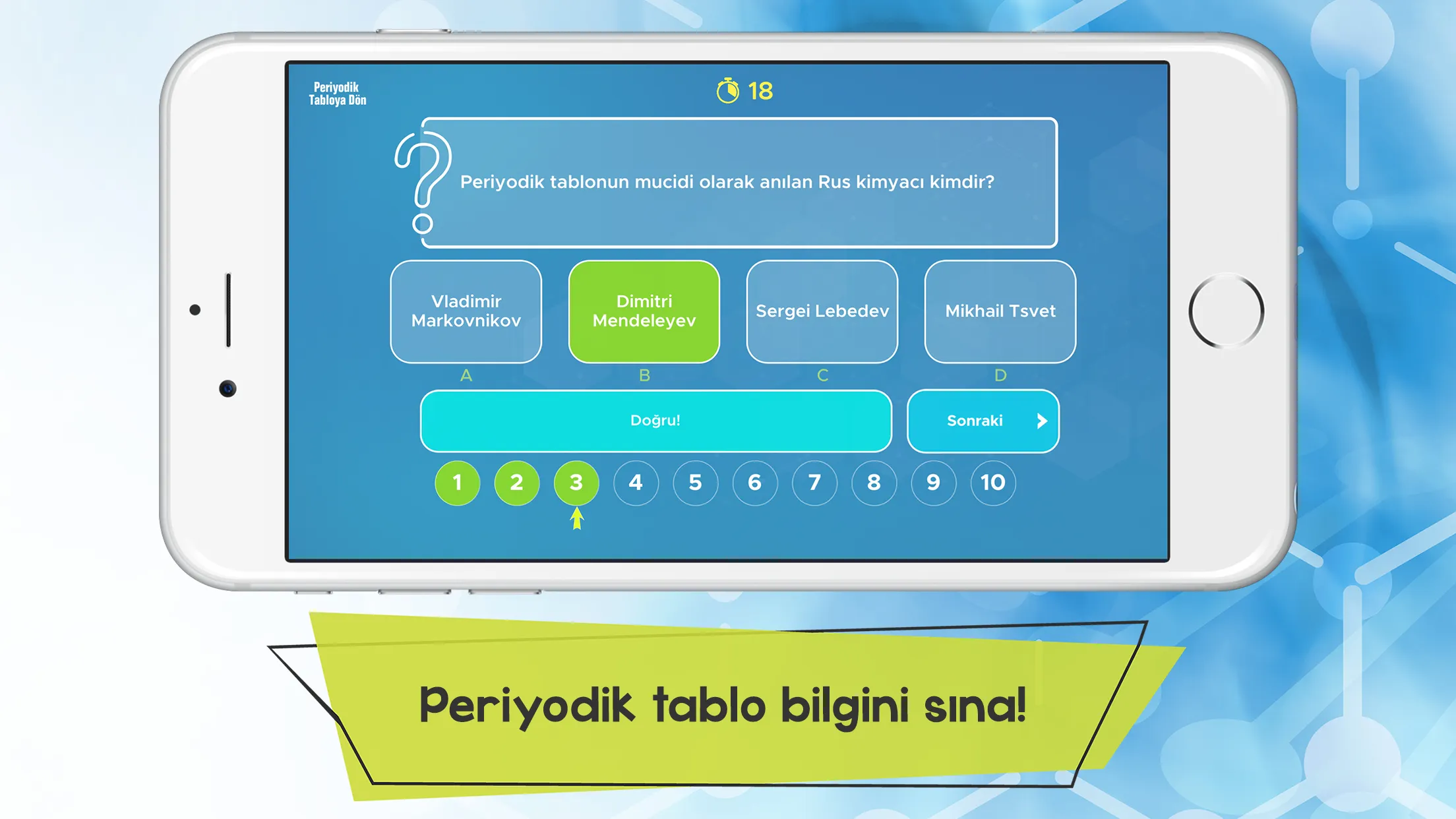 Periyodik Tablo - Bilim Genç | Indus Appstore | Screenshot