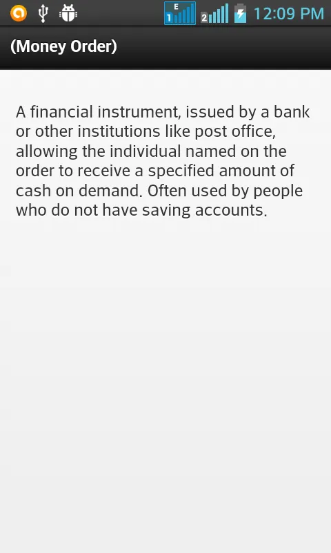 Banking Terms Dictionary | Indus Appstore | Screenshot