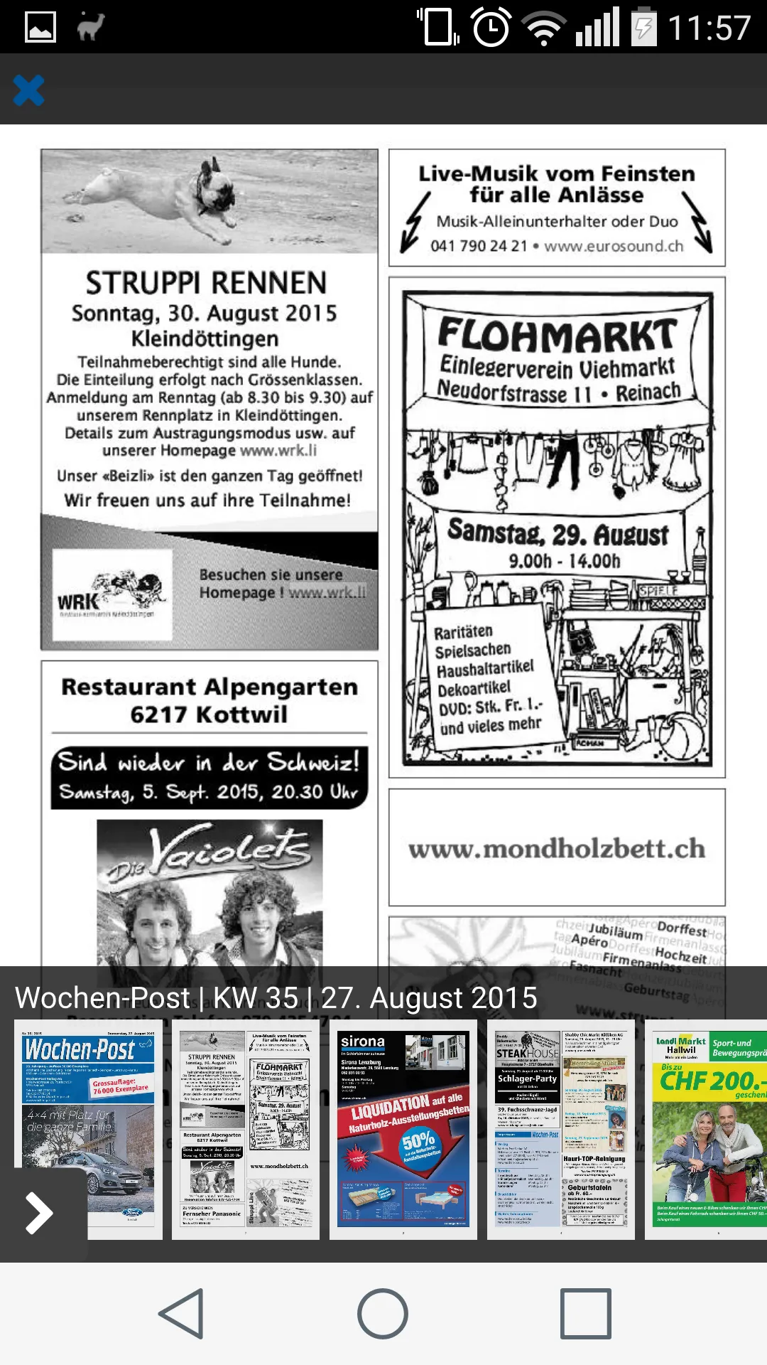 Wochen-Post | Indus Appstore | Screenshot