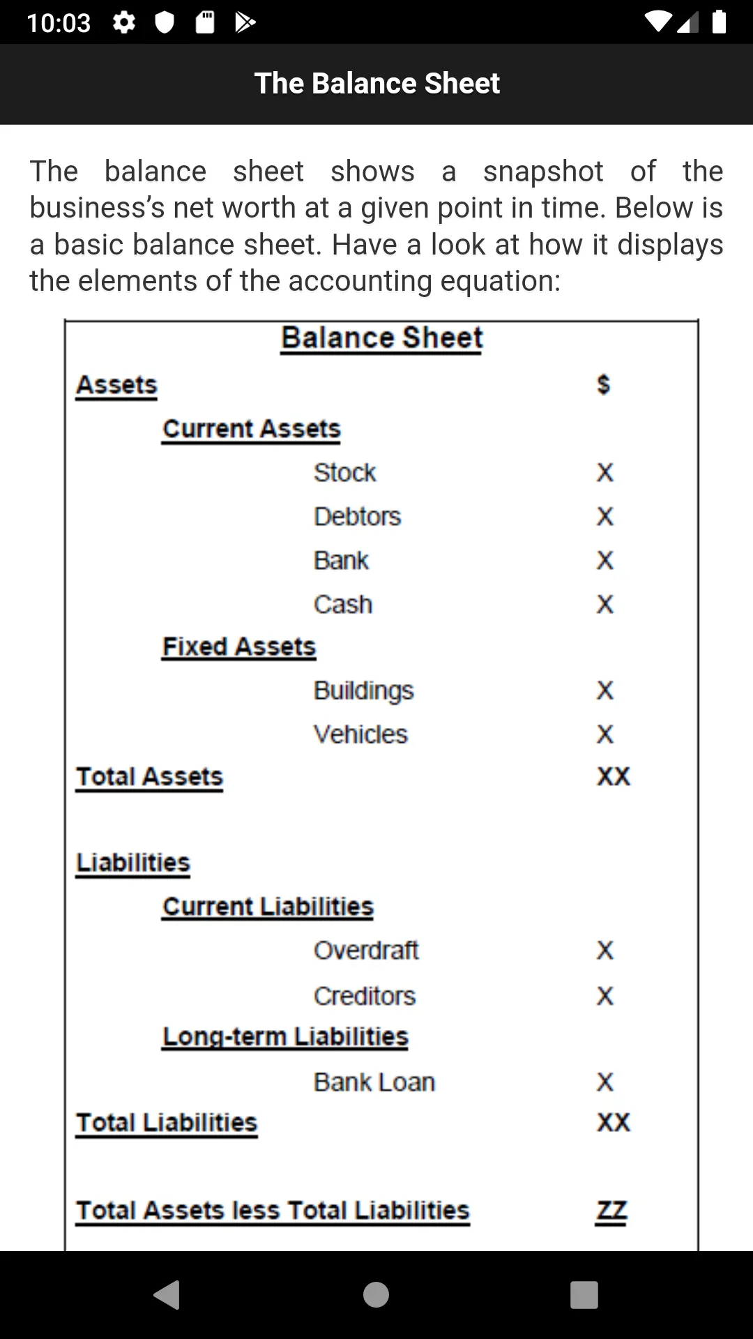 Accounting  Notes | Indus Appstore | Screenshot