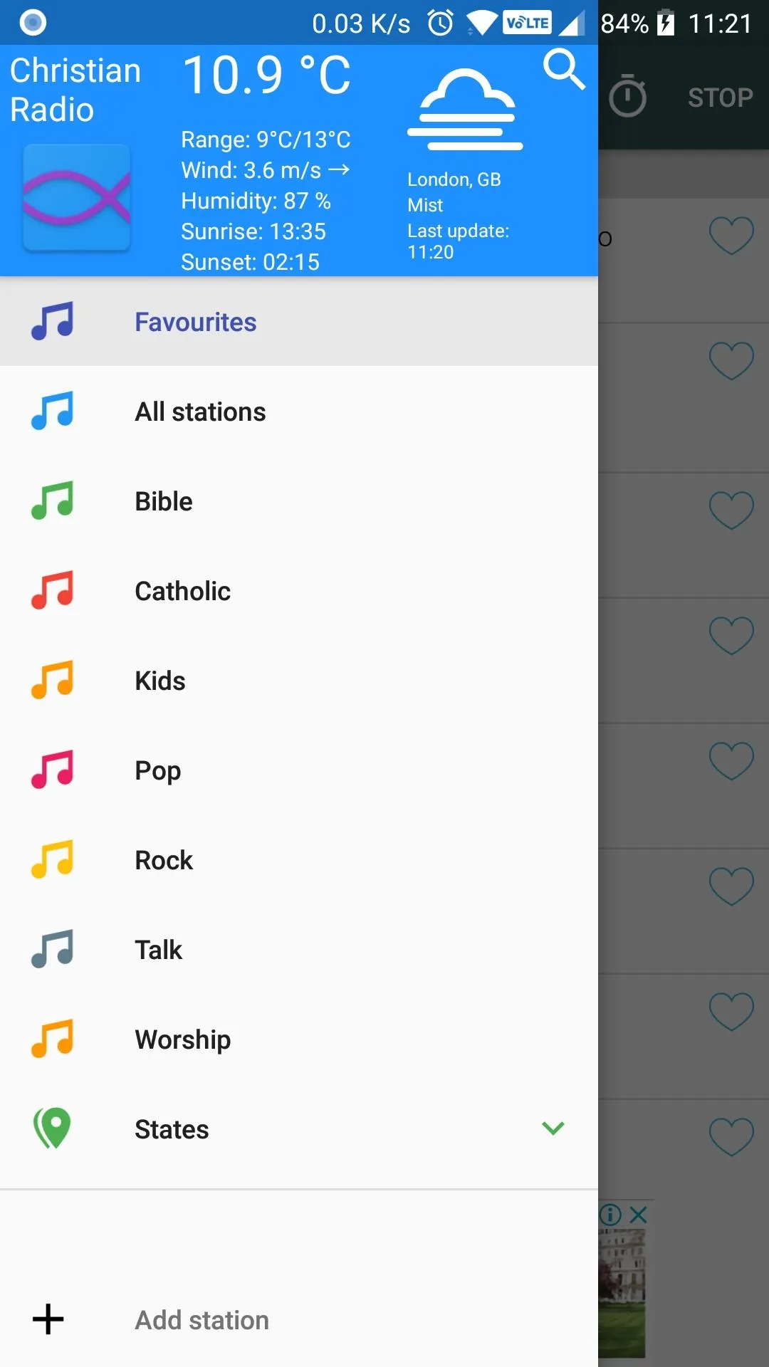 Christian Radio Stations | Indus Appstore | Screenshot