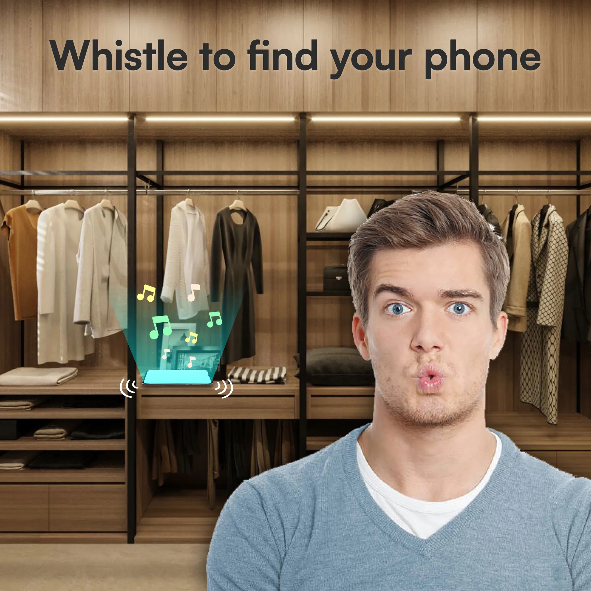 Find My Phone: Clap & Whistle | Indus Appstore | Screenshot
